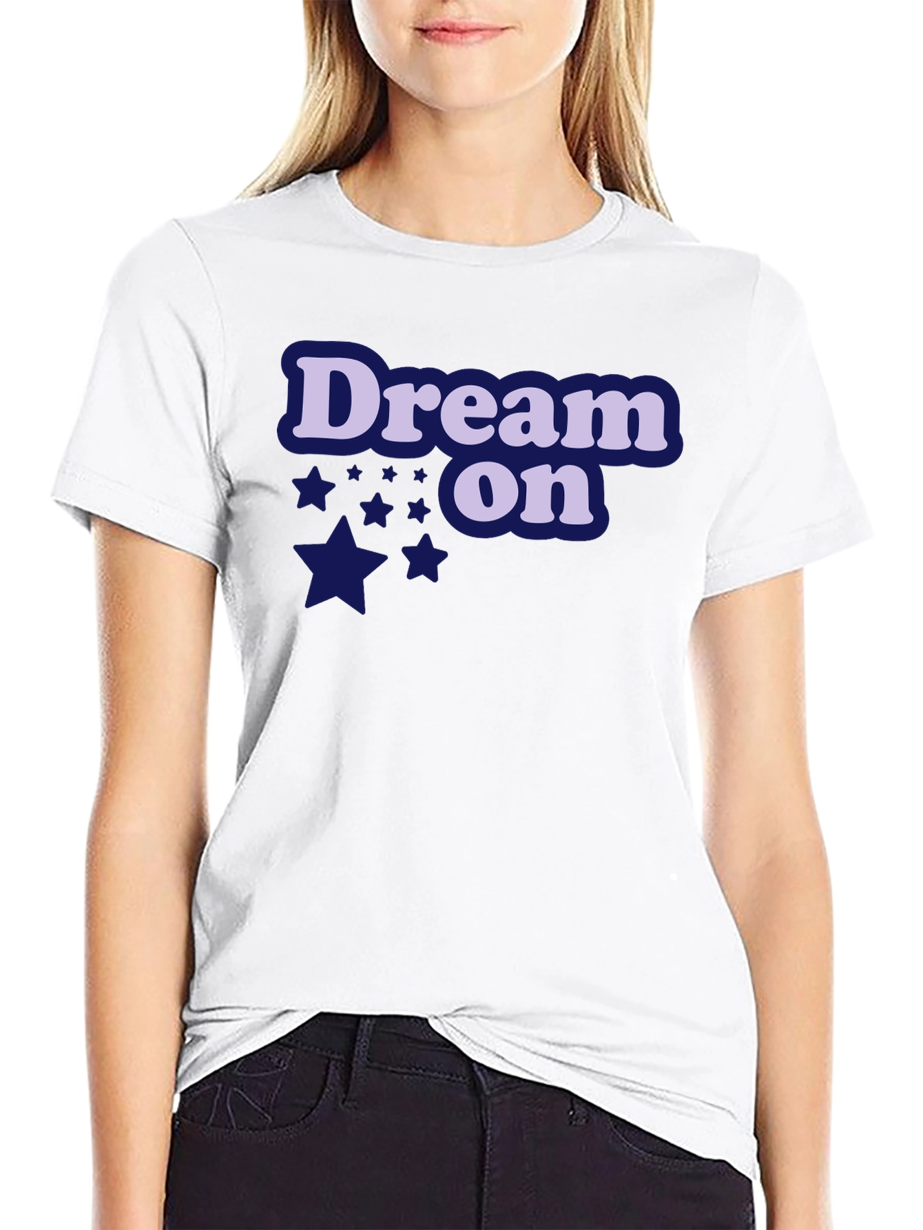 Dream On Graphic Tee - Stylish Comfort