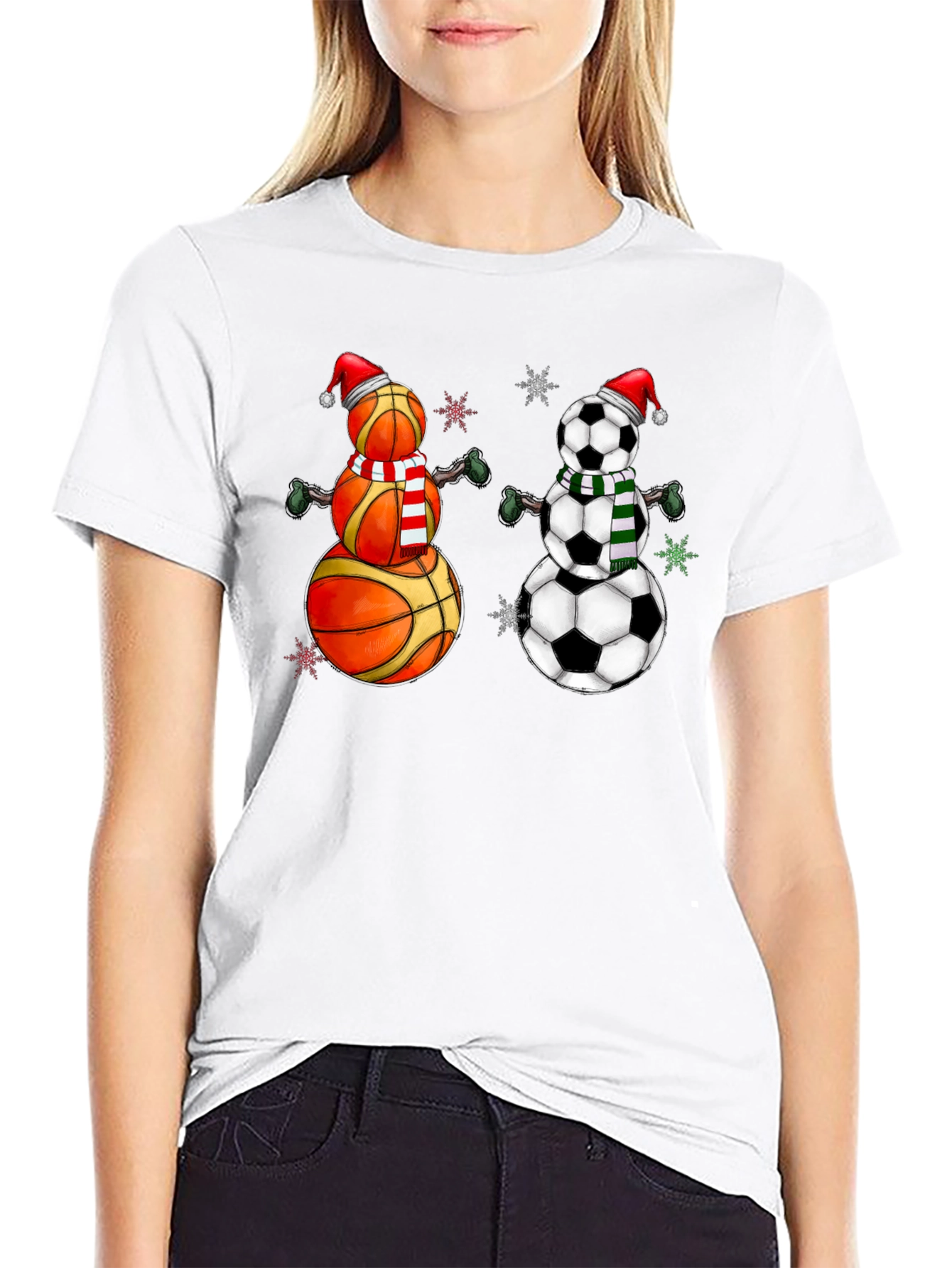 Sports Snowman T-Shirt