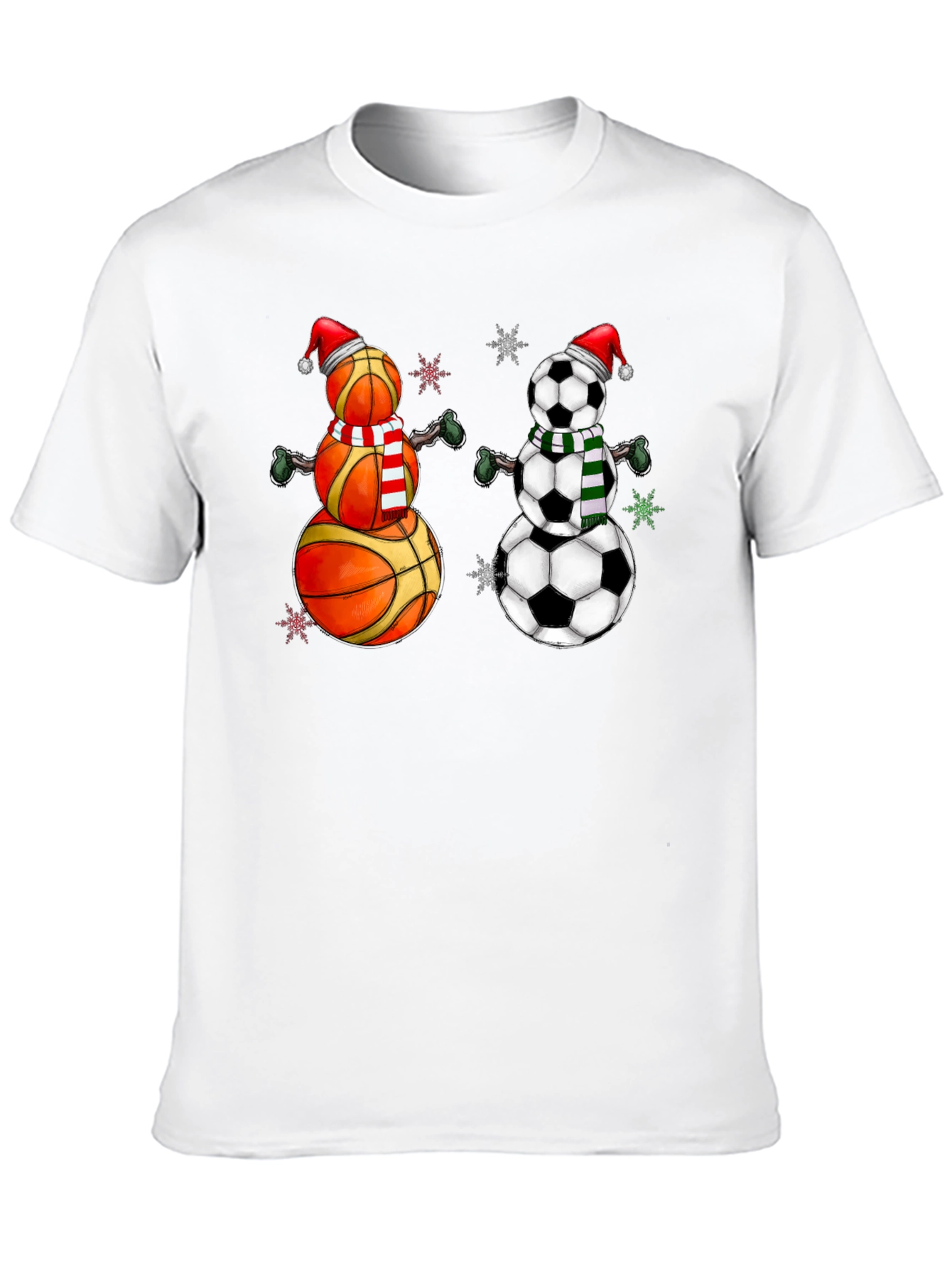 Sports Snowman T-Shirt