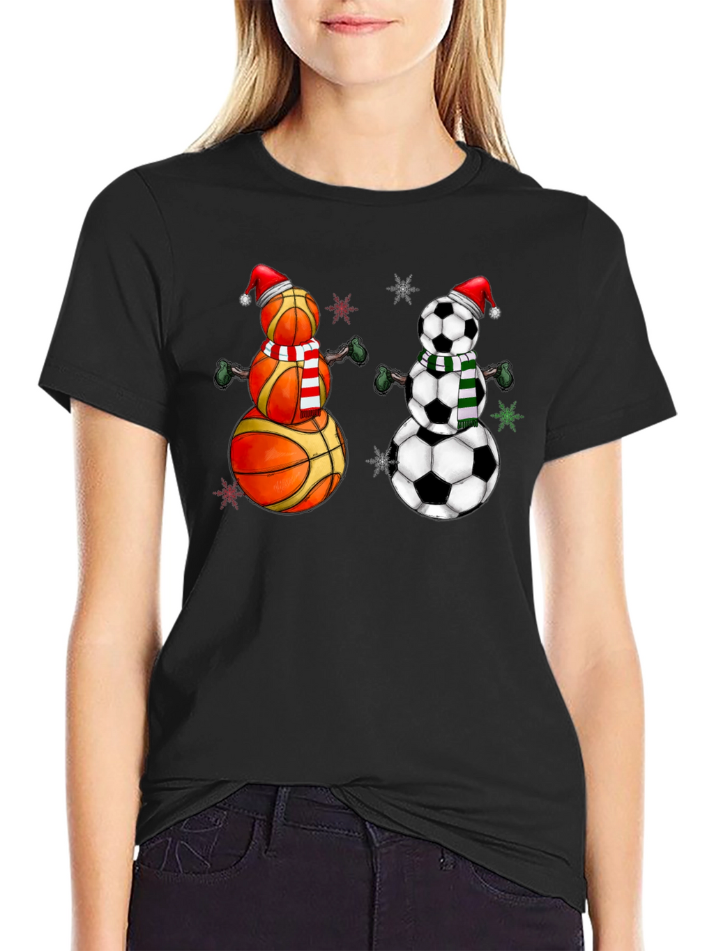 Sports Snowman T-Shirt