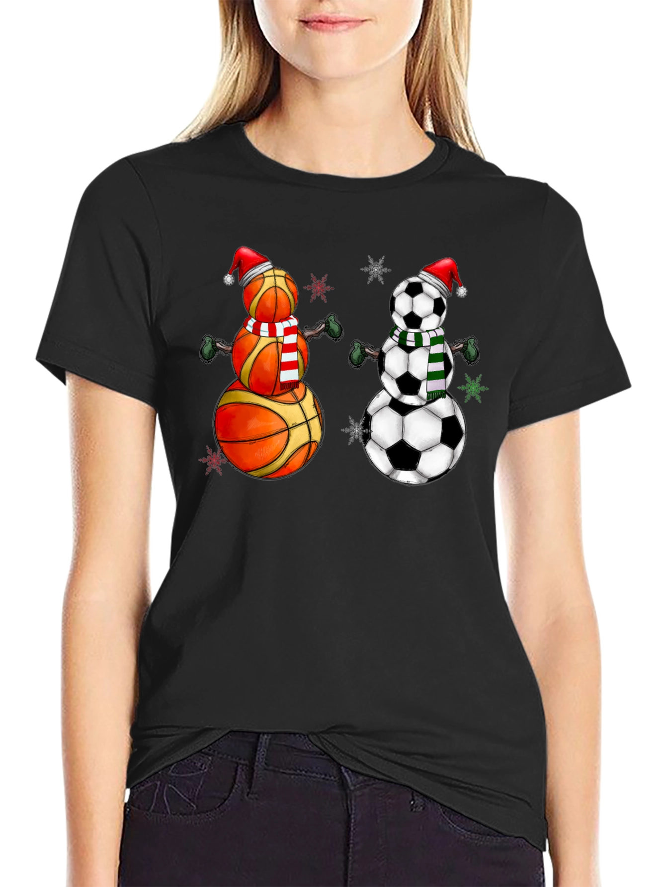 Sports Snowman T-Shirt
