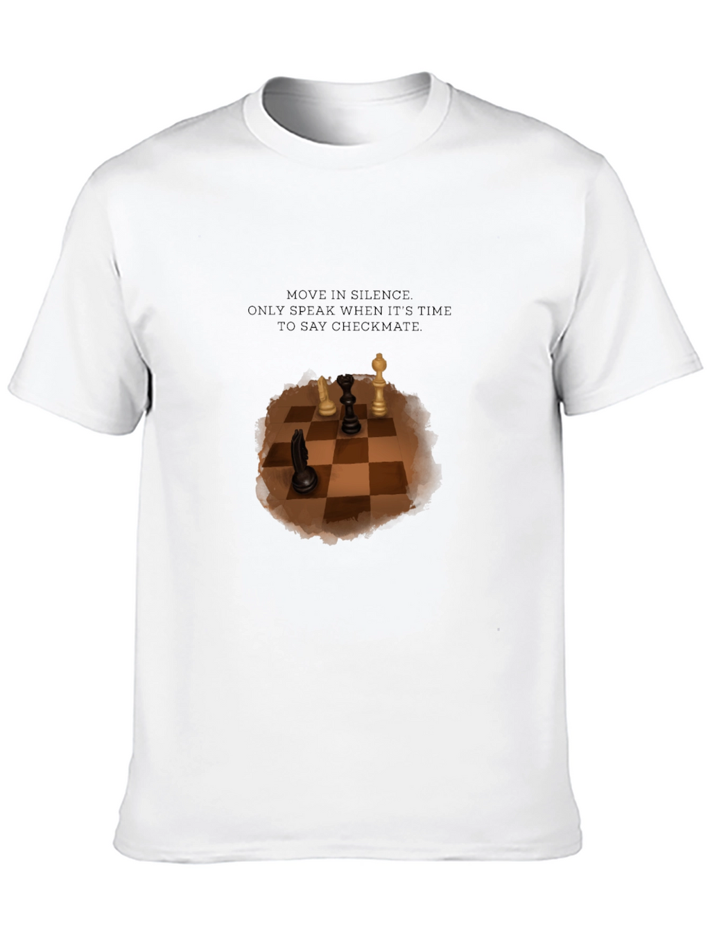 Chess Master T-Shirt - Move in Silence