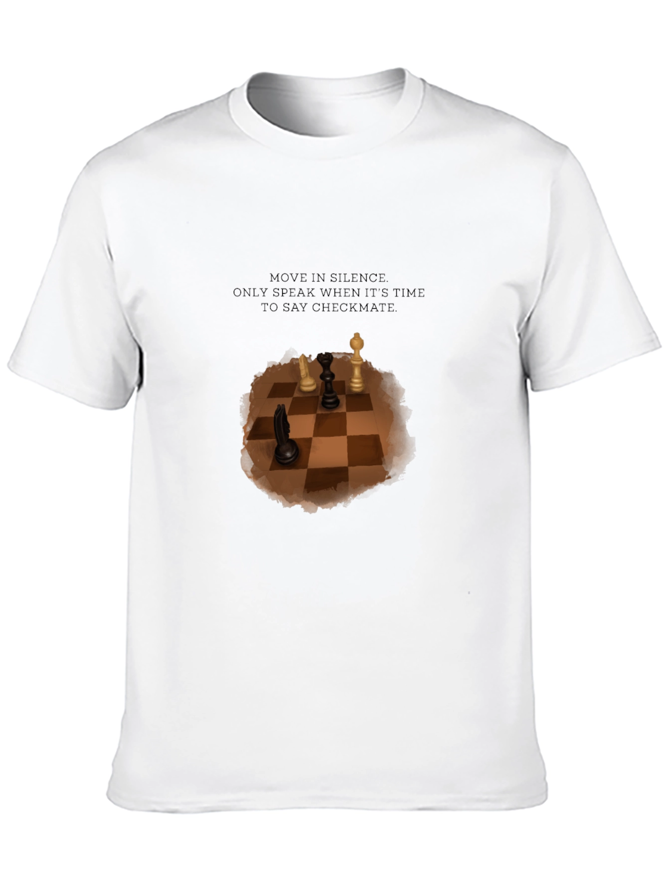 Chess Master T-Shirt - Move in Silence
