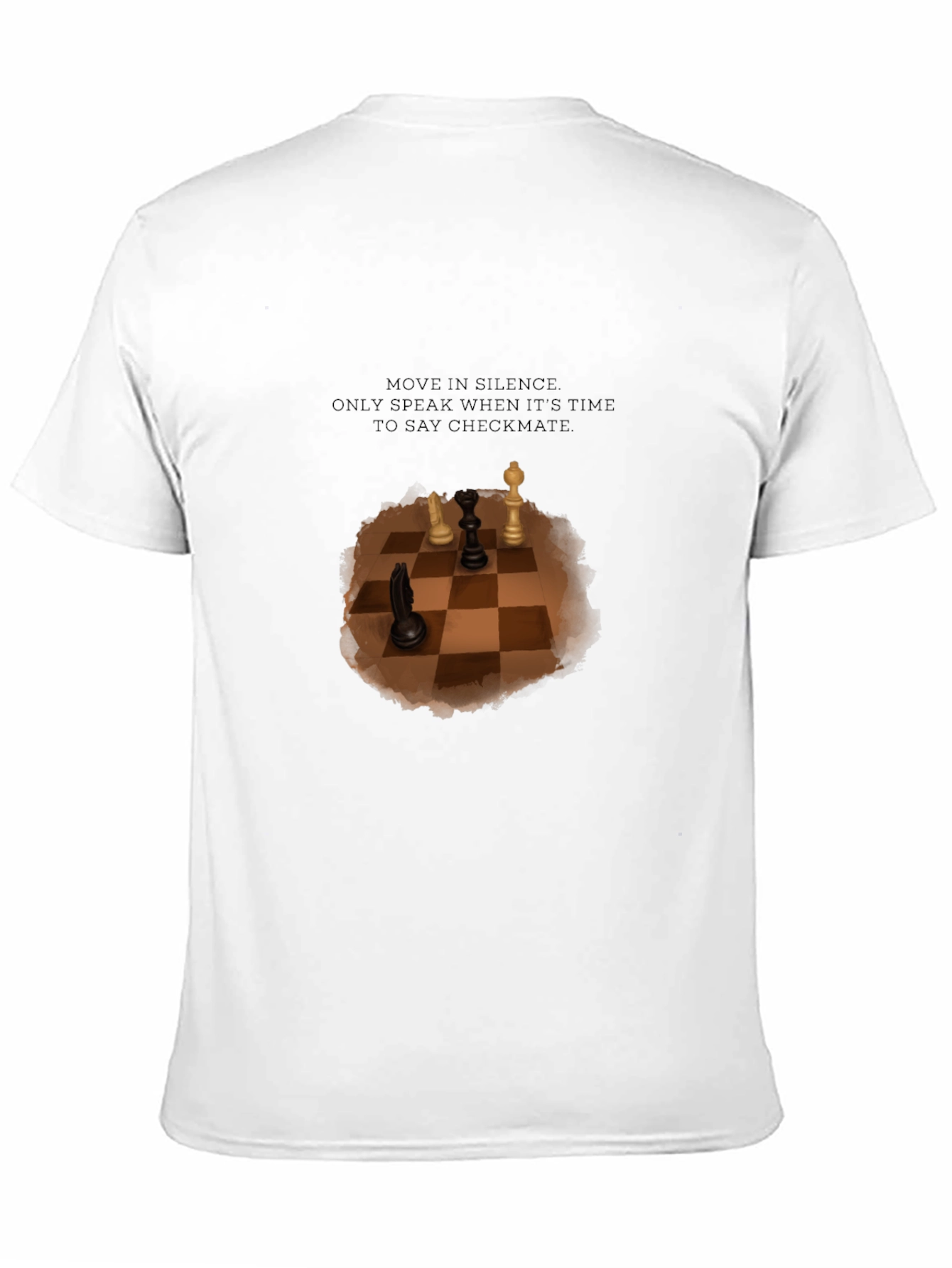 Chess Master T-Shirt - Move in Silence