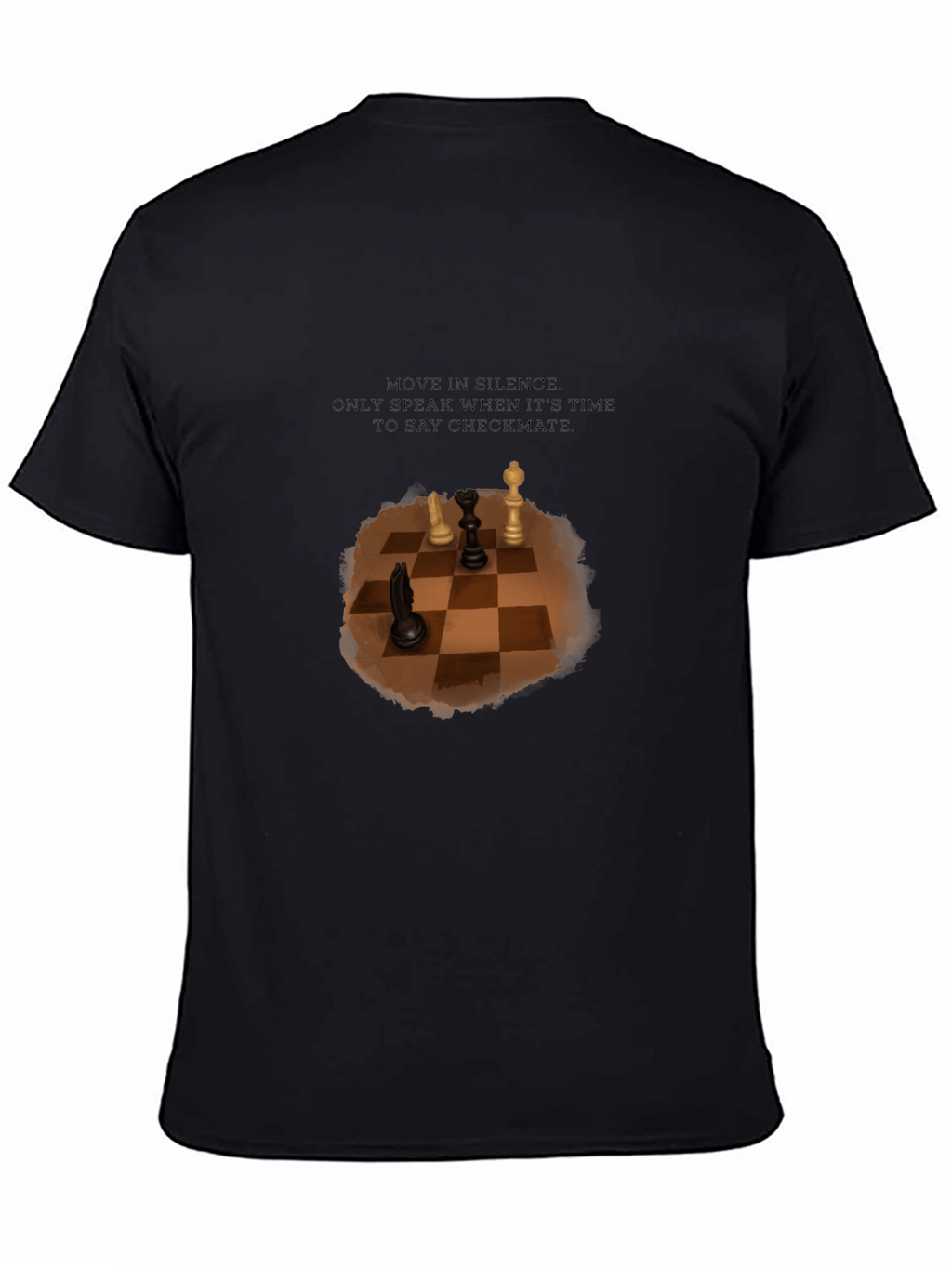 Chess Master T-Shirt - Move in Silence