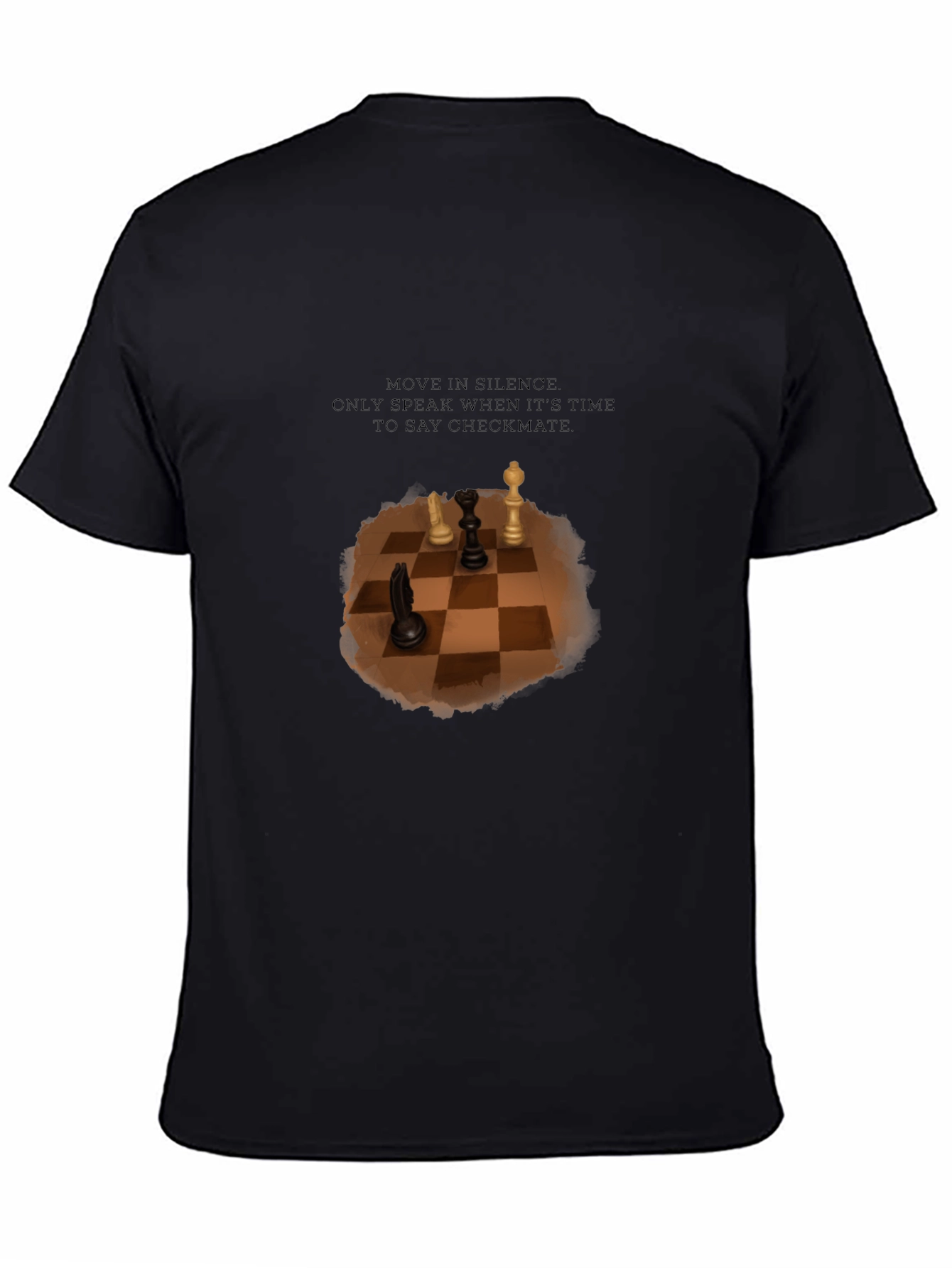 Chess Master T-Shirt - Move in Silence