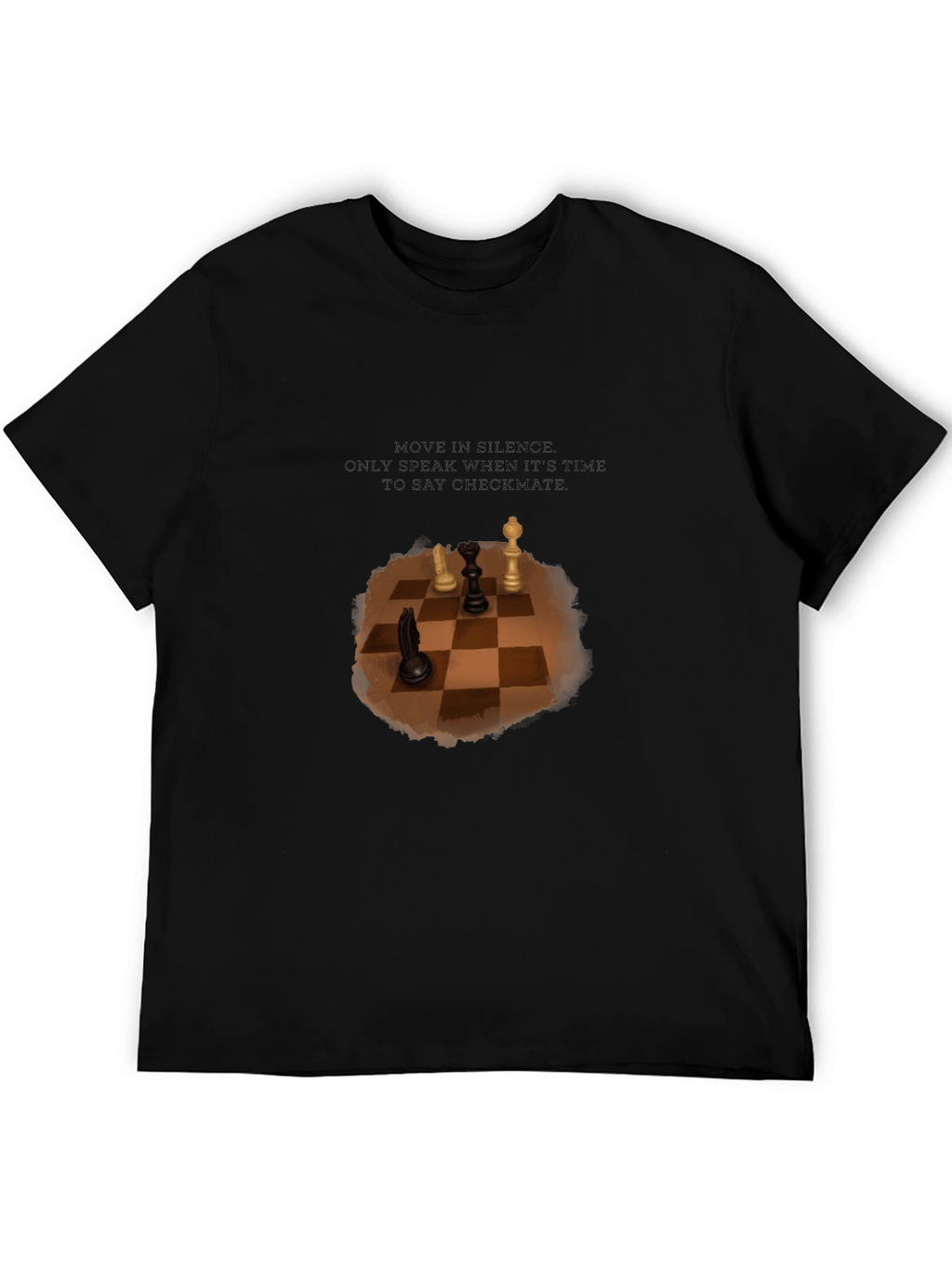 Chess Master T-Shirt - Move in Silence