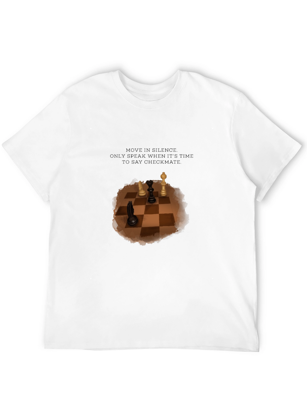 Chess Master T-Shirt - Move in Silence