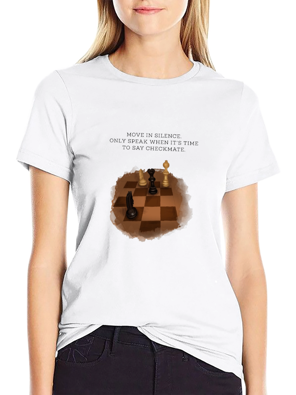 Chess Master T-Shirt - Move in Silence