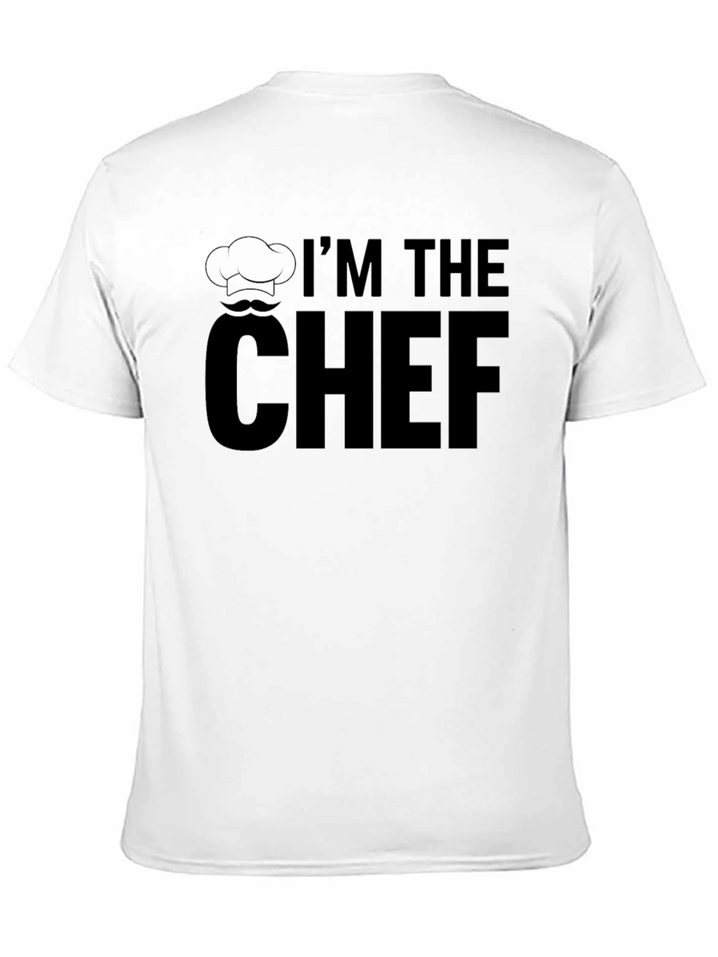 Im The Chef Black Graphic Tee Shirt