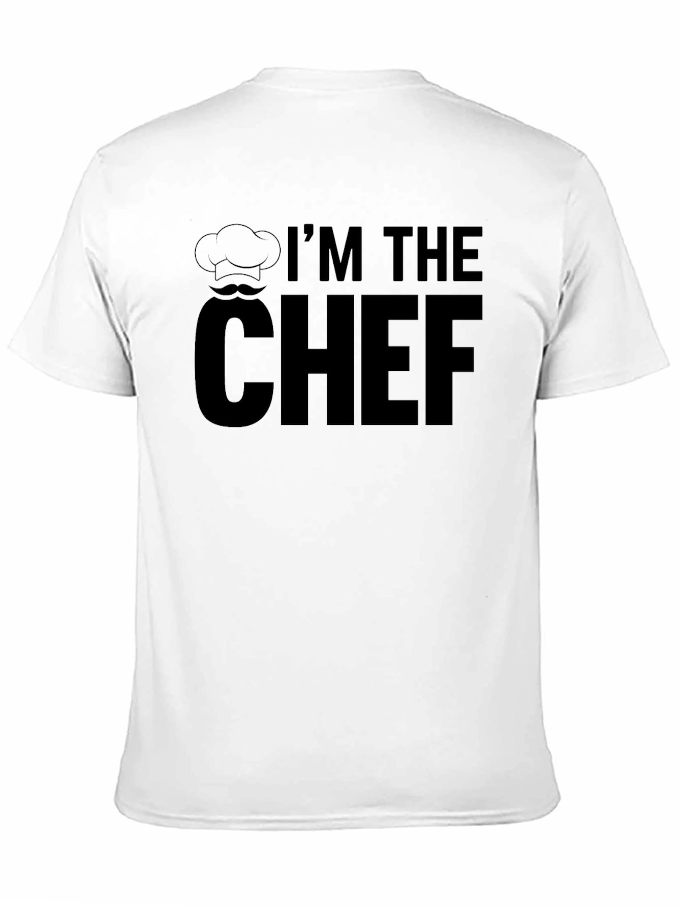 Im The Chef Black Graphic Tee Shirt