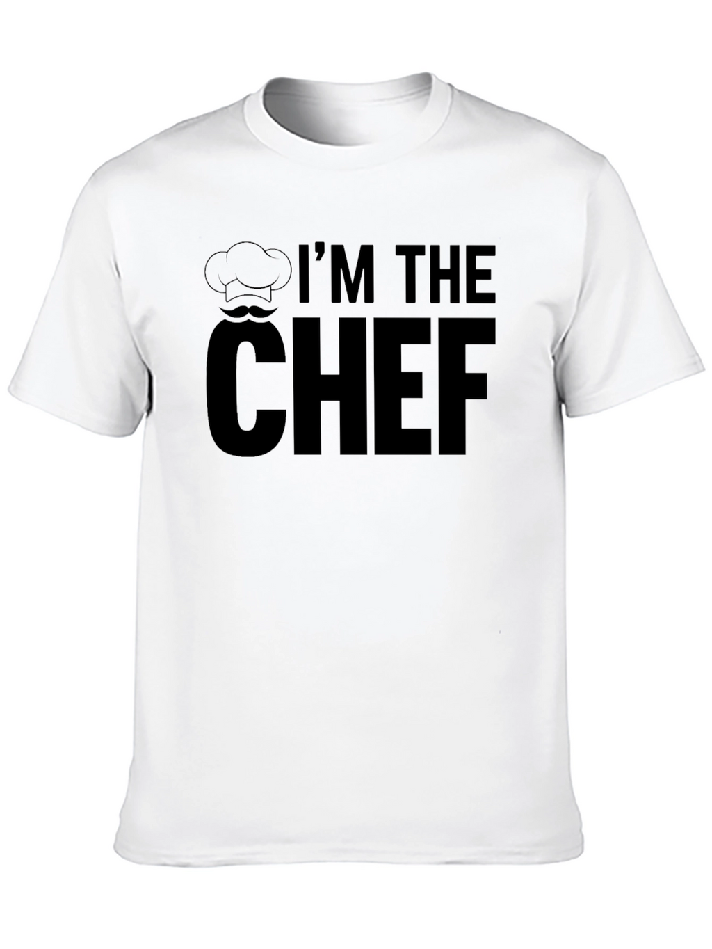Im The Chef Black Graphic Tee Shirt