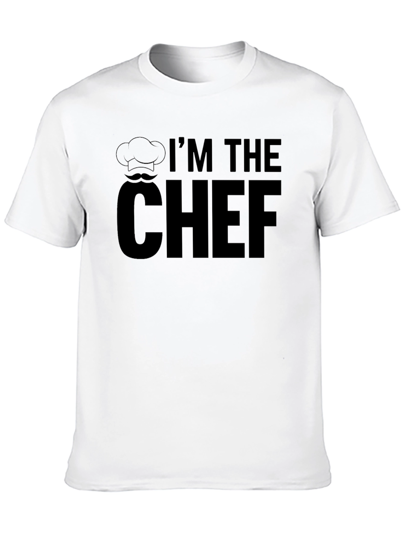 Im The Chef Black Graphic Tee Shirt