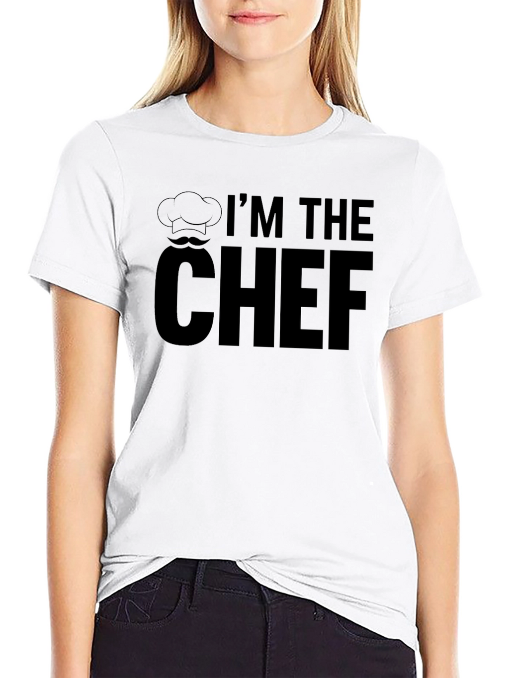 Im The Chef Black Graphic Tee Shirt