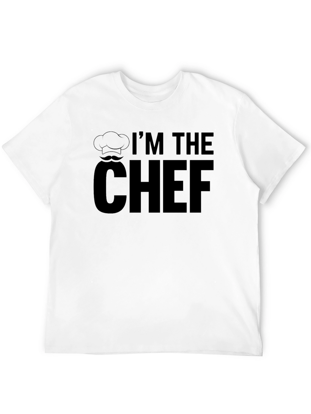 Im The Chef Black Graphic Tee Shirt