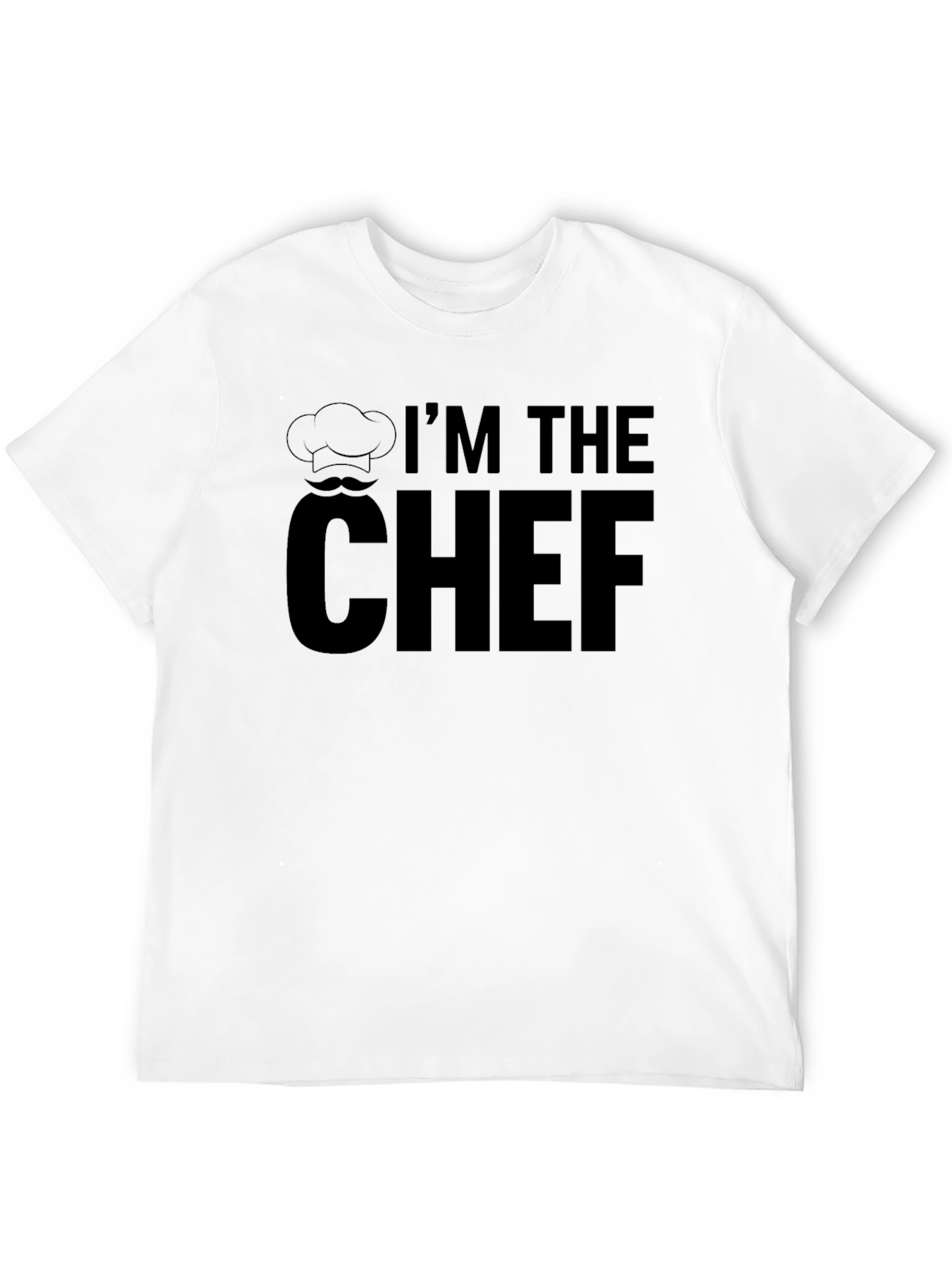 Im The Chef Black Graphic Tee Shirt