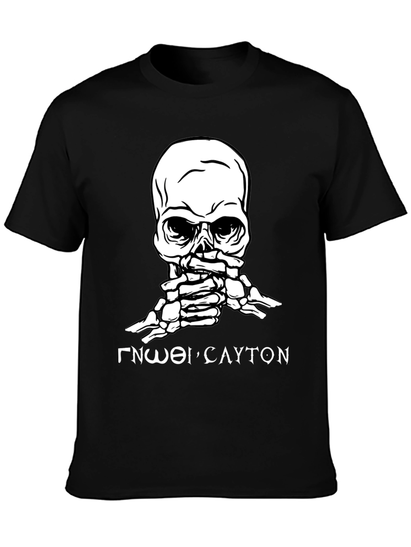 Skull & Bones Graphic Tee - Know Thyself T-Shirt