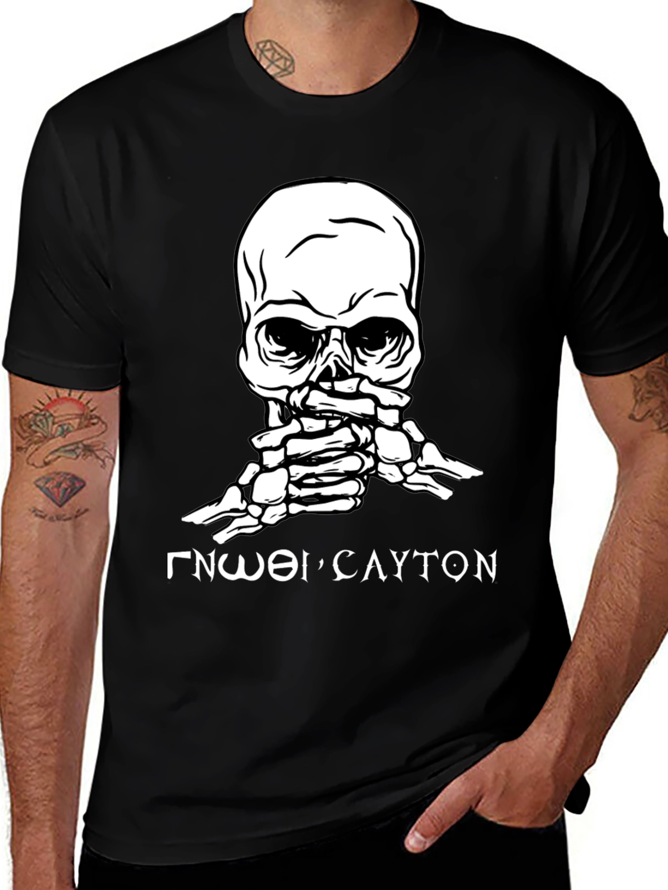 Skull & Bones Graphic Tee - Know Thyself T-Shirt