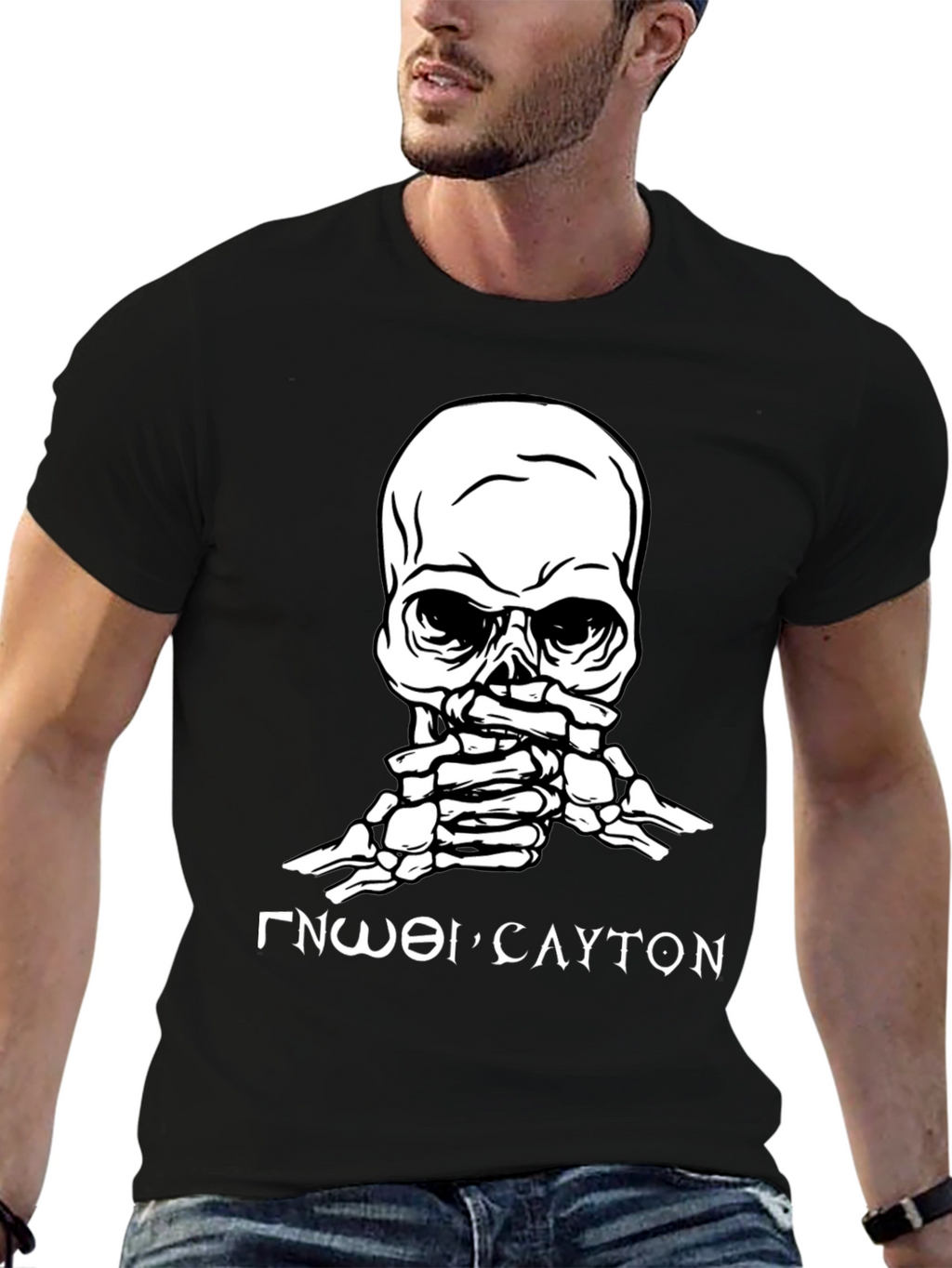 Skull & Bones Graphic Tee - Know Thyself T-Shirt