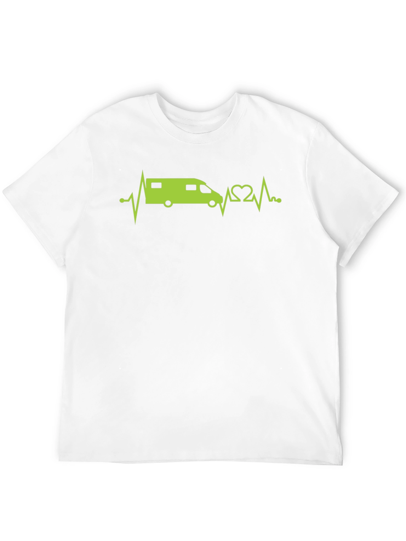 RV Heartbeat T-Shirt - Camping Adventure