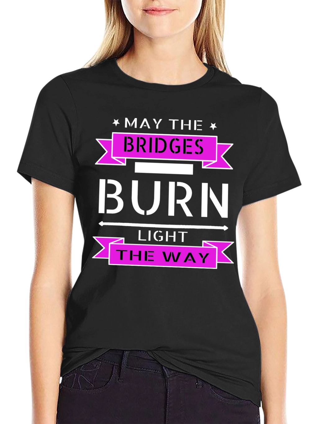 Burn Bridges Graphic Tee