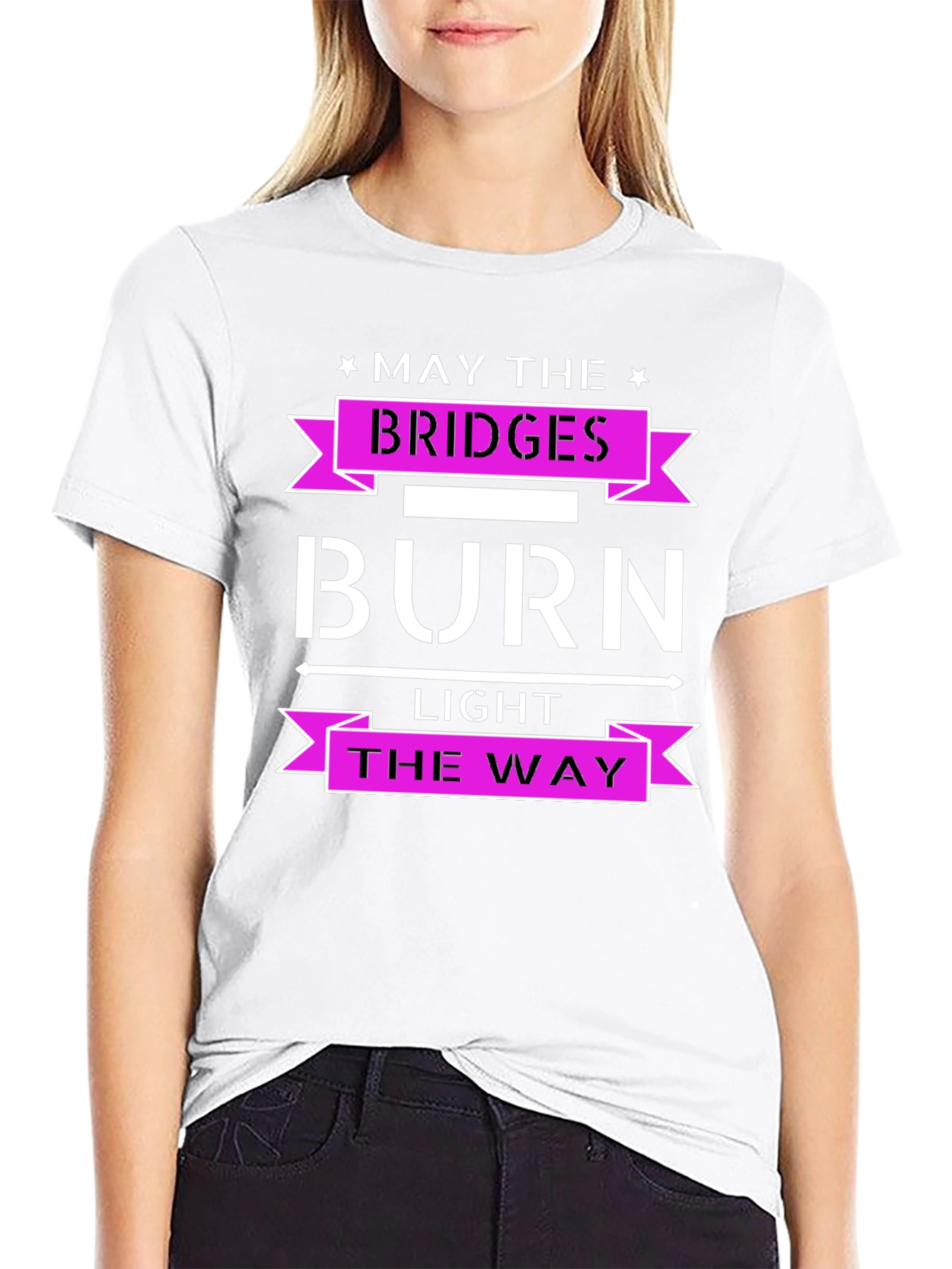 Burn Bridges Graphic Tee