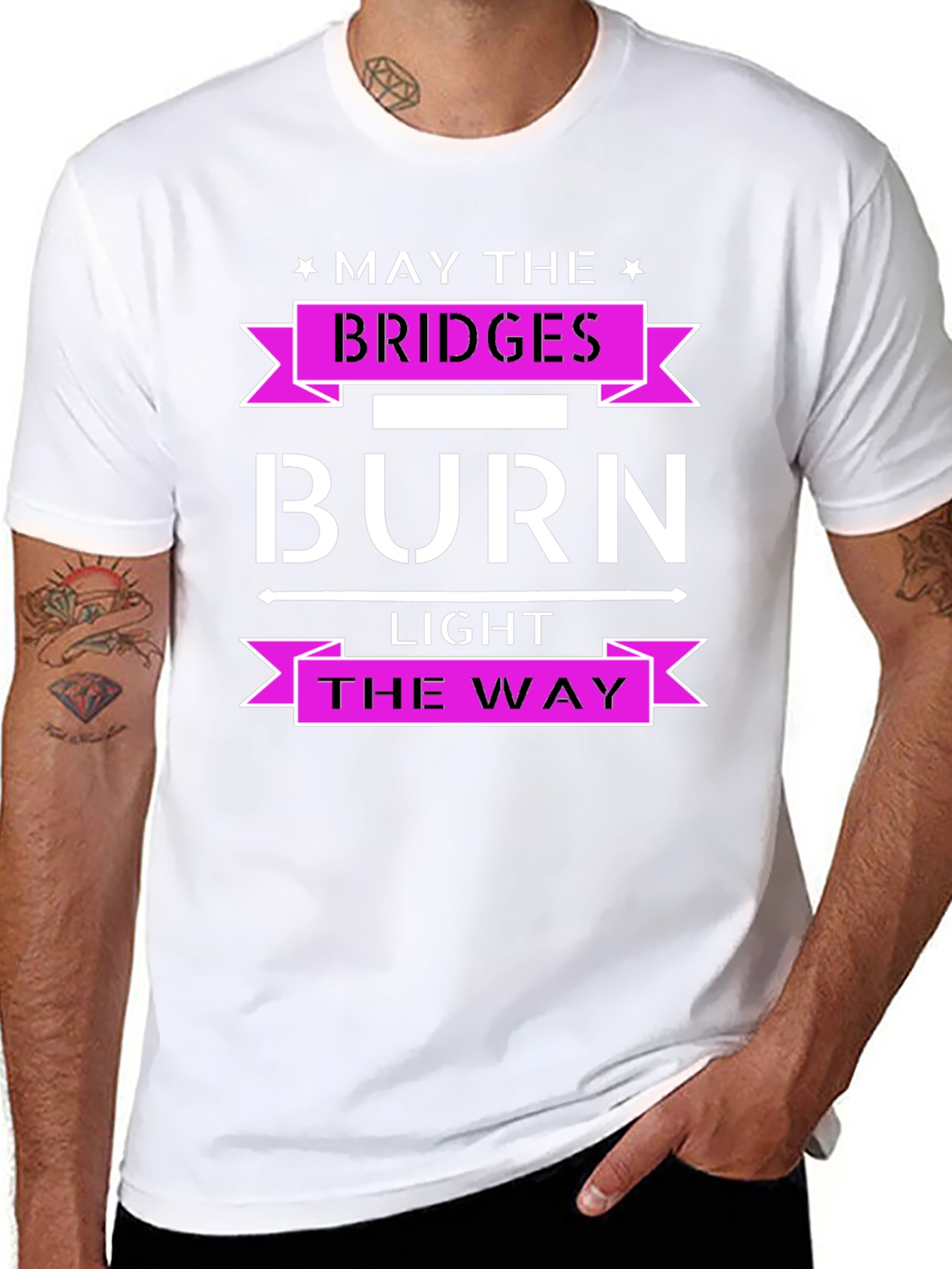 Burn Bridges Graphic Tee