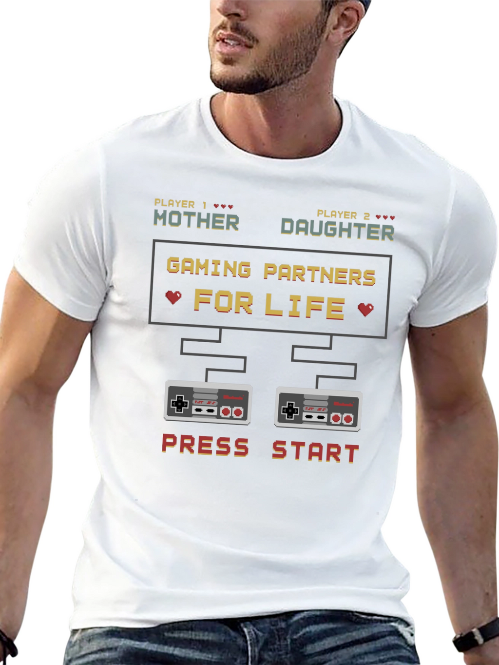 Mother Daughter Gaming Partners T-Shirt