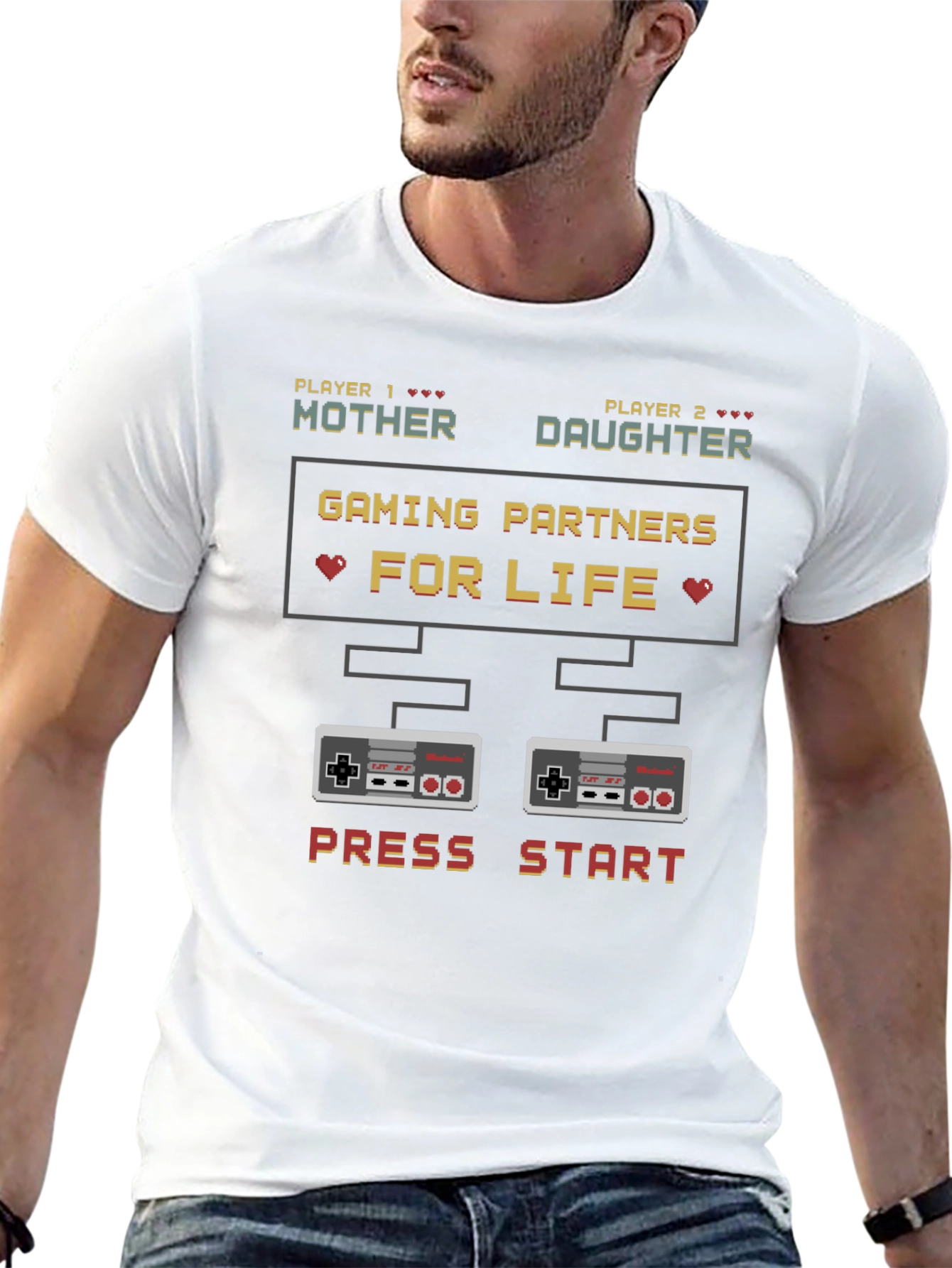 Mother Daughter Gaming Partners T-Shirt