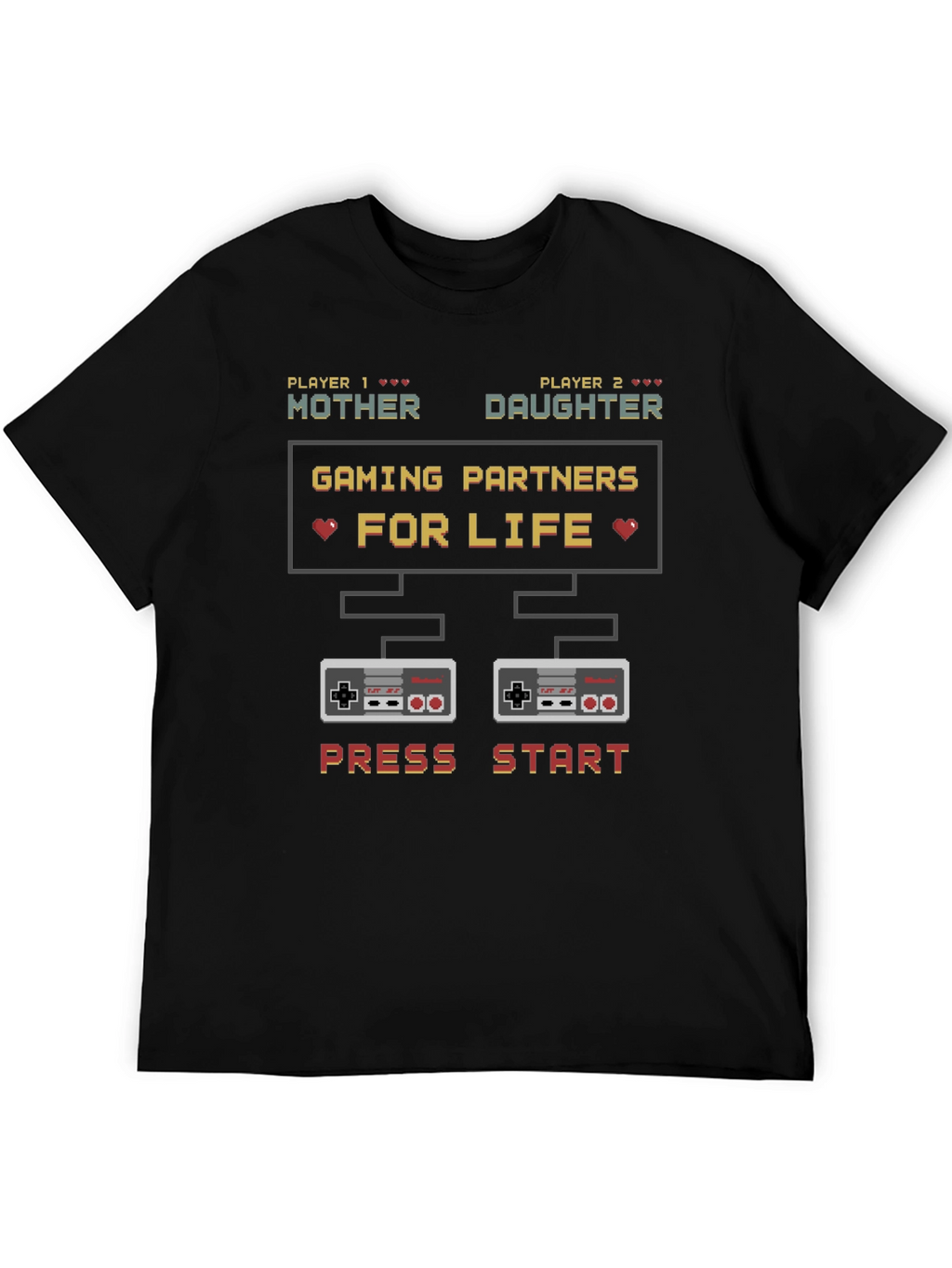 Mother Daughter Gaming Partners T-Shirt