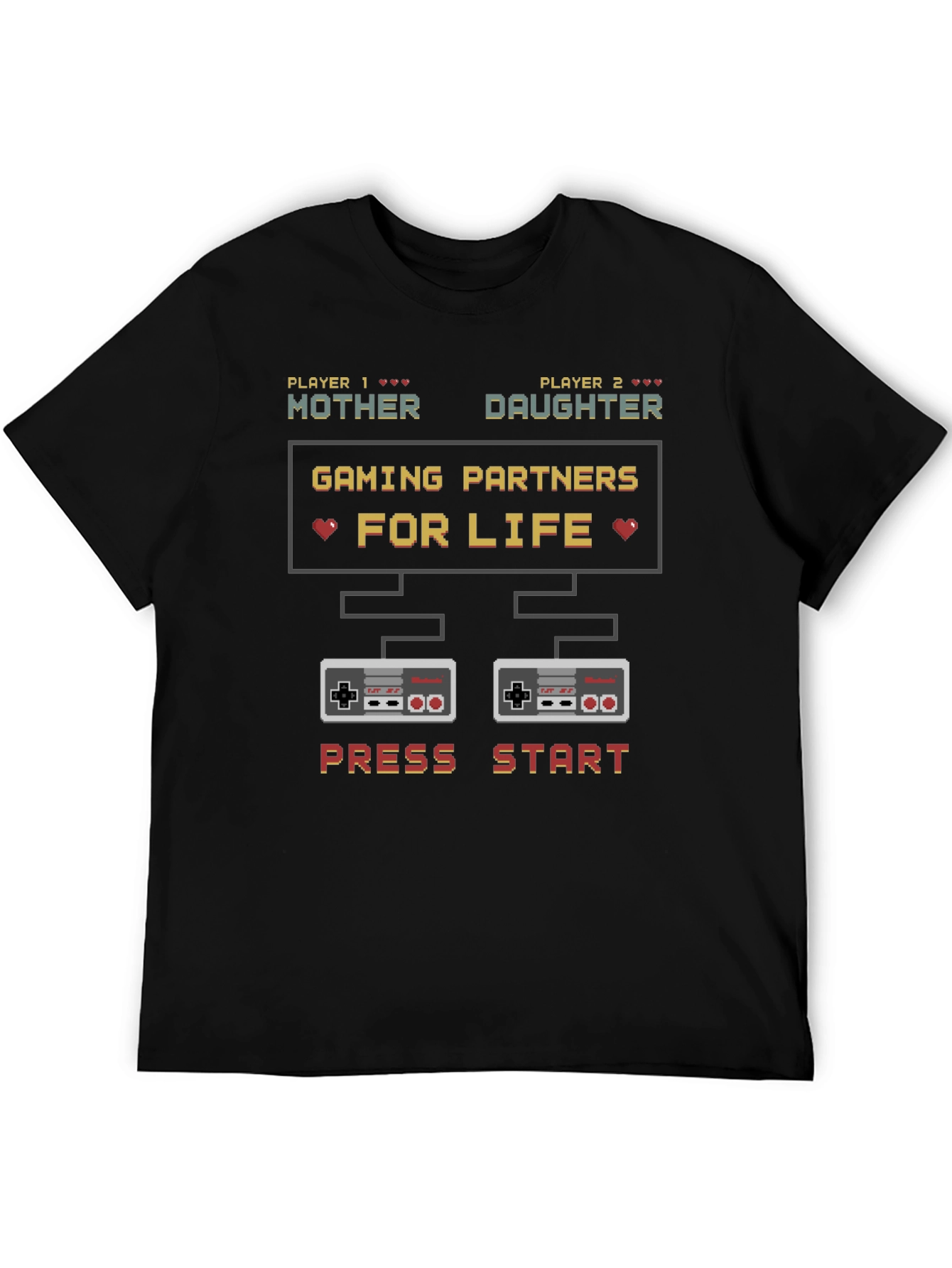 Mother Daughter Gaming Partners T-Shirt