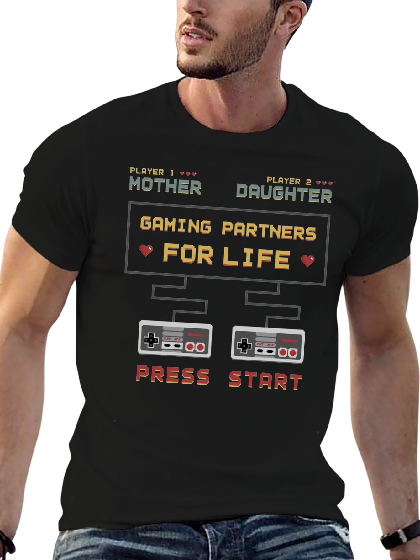 Mother Daughter Gaming Partners T-Shirt