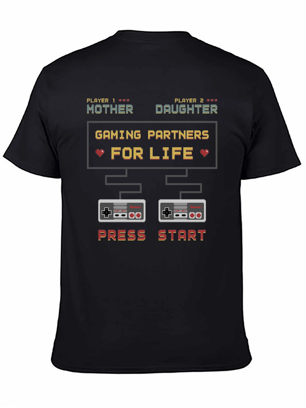 Mother Daughter Gaming Partners T-Shirt