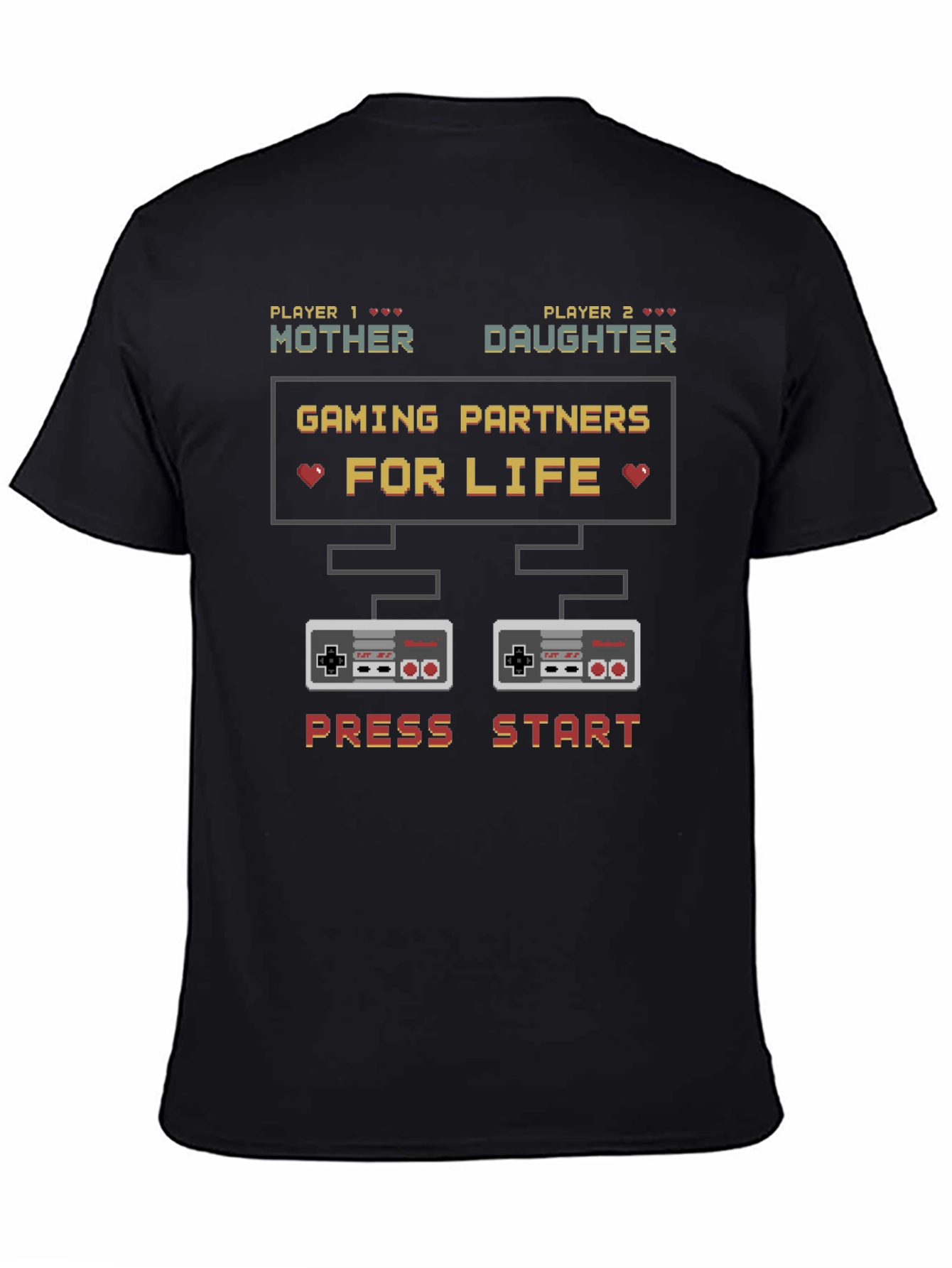Mother Daughter Gaming Partners T-Shirt