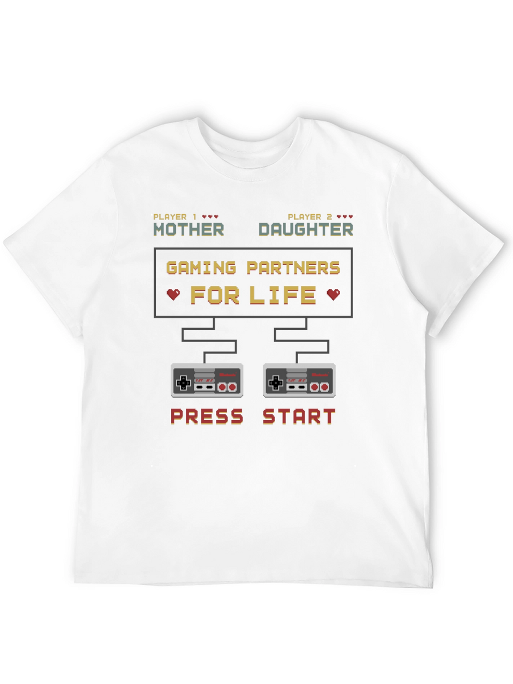 Mother Daughter Gaming Partners T-Shirt