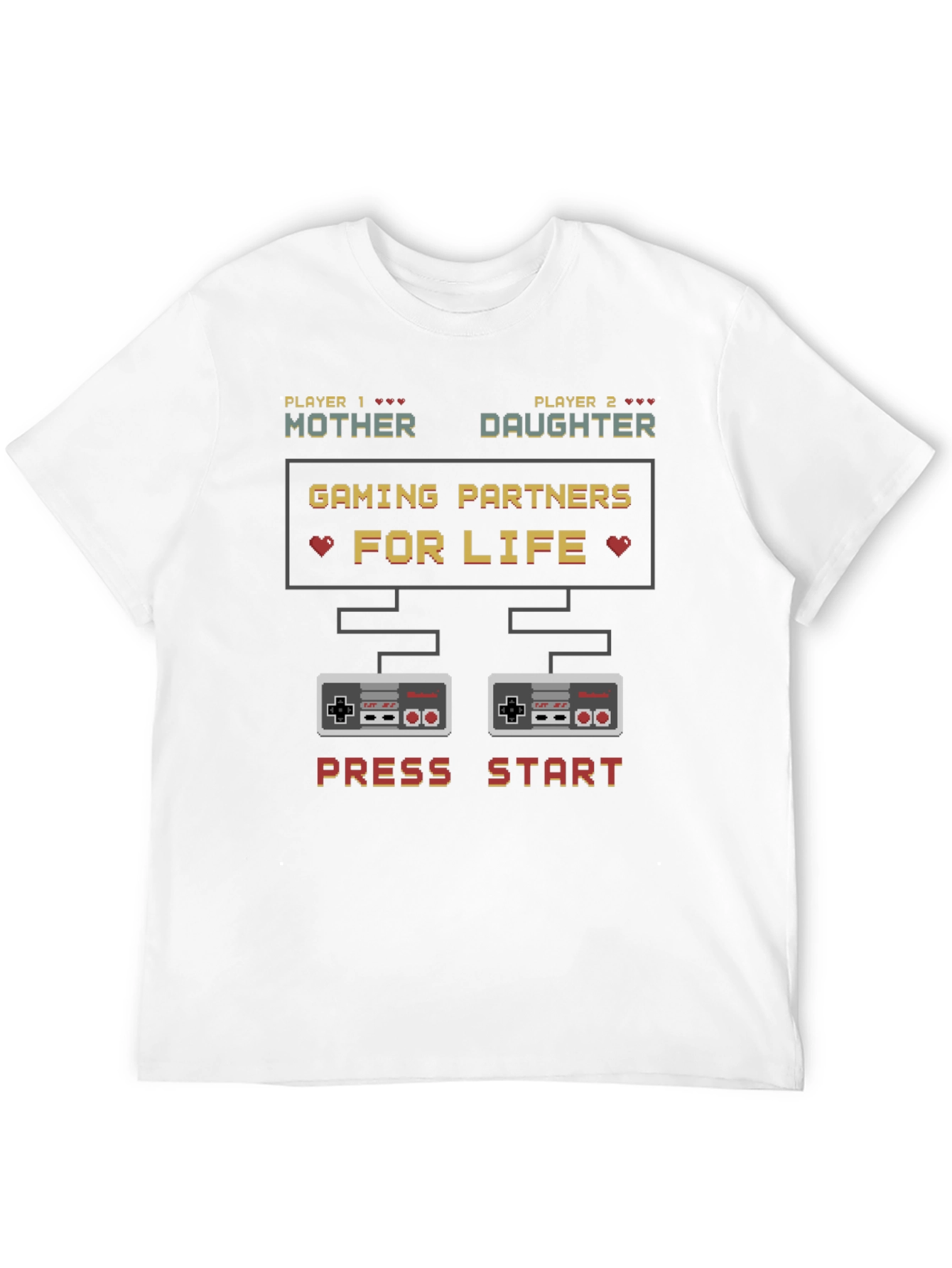 Mother Daughter Gaming Partners T-Shirt