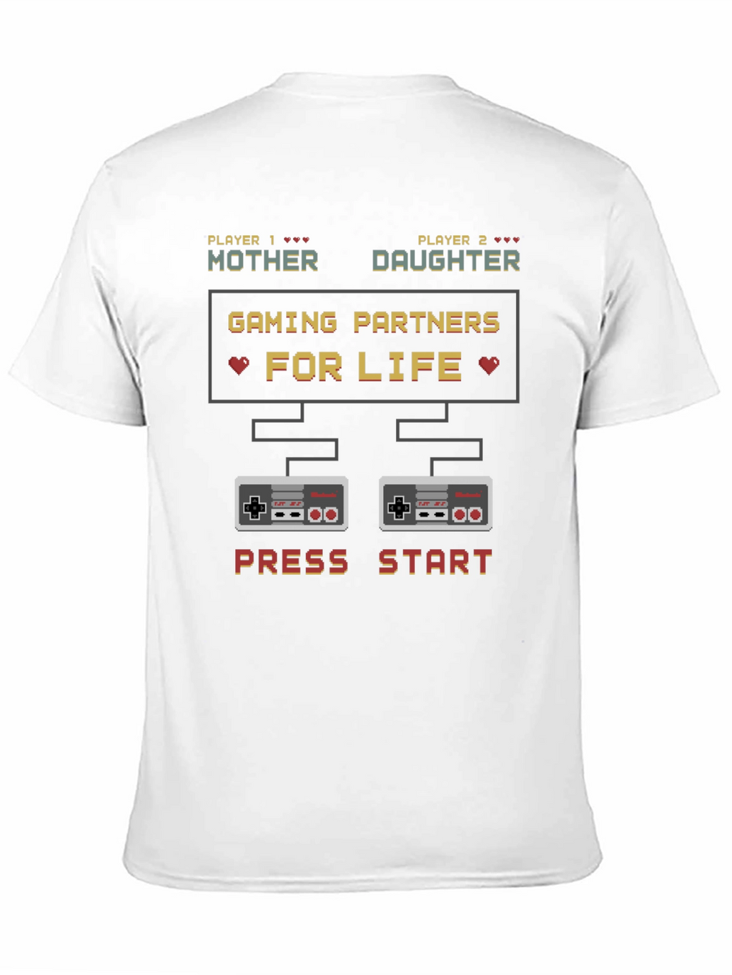 Mother Daughter Gaming Partners T-Shirt