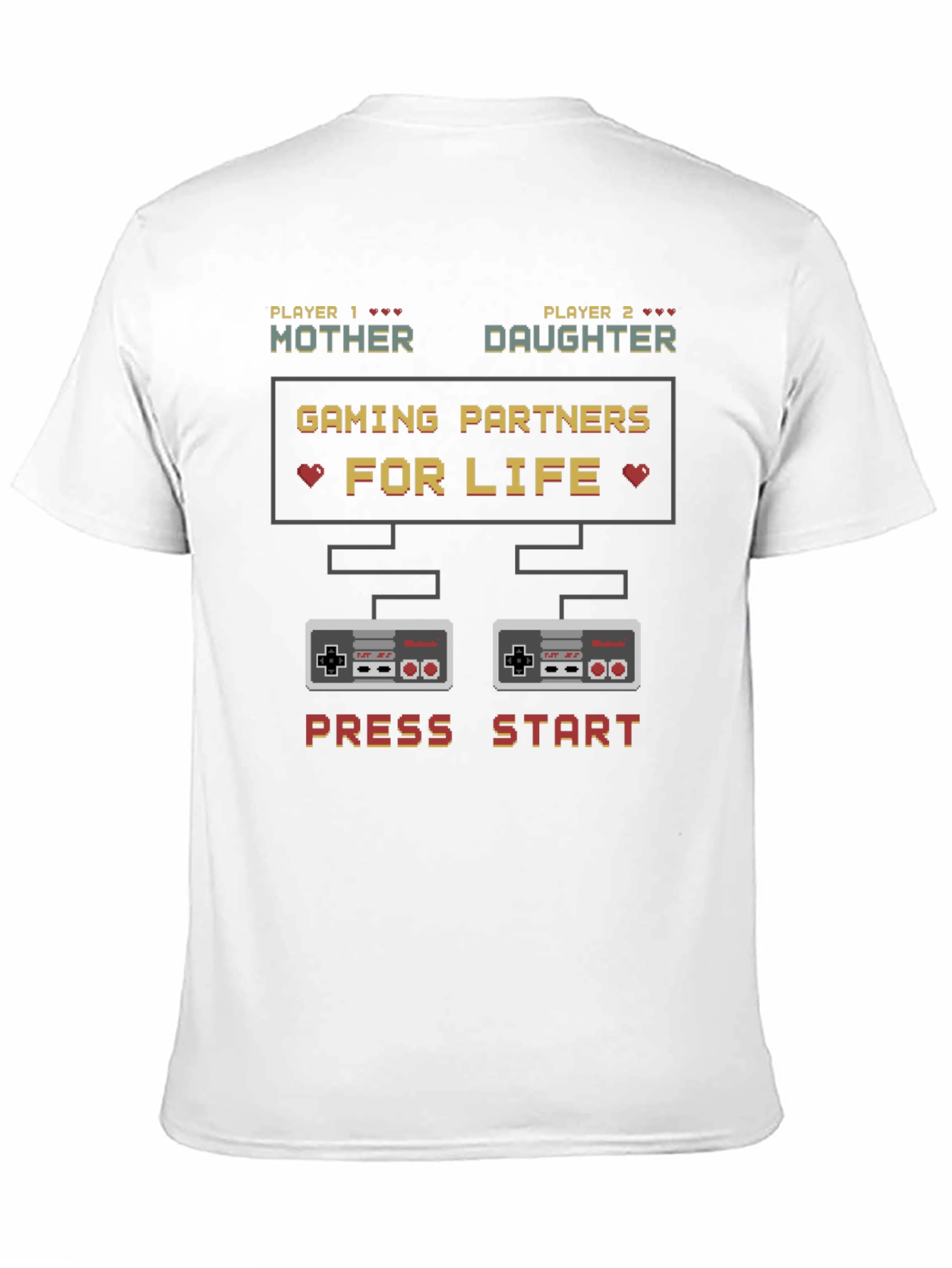 Mother Daughter Gaming Partners T-Shirt