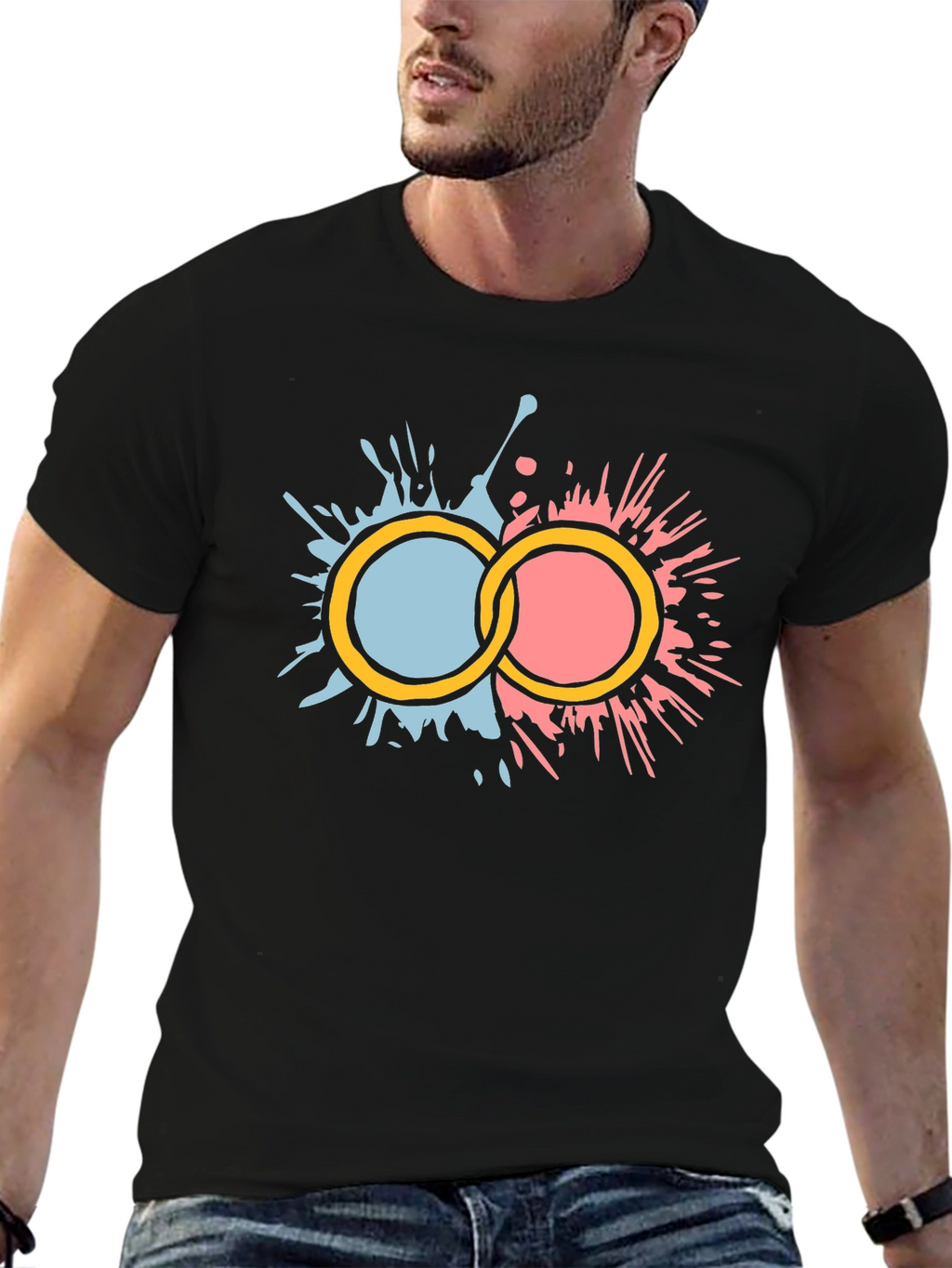 Gender Reveal T-Shirt with Rings