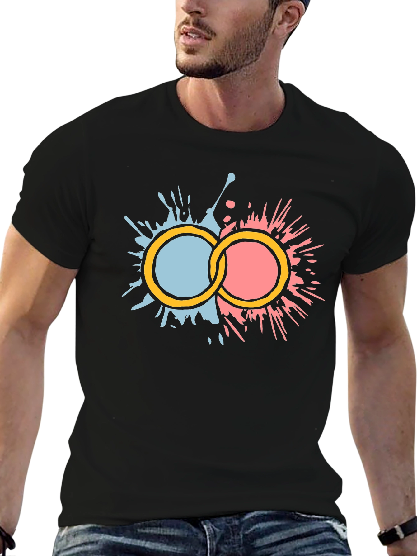 Gender Reveal T-Shirt with Rings
