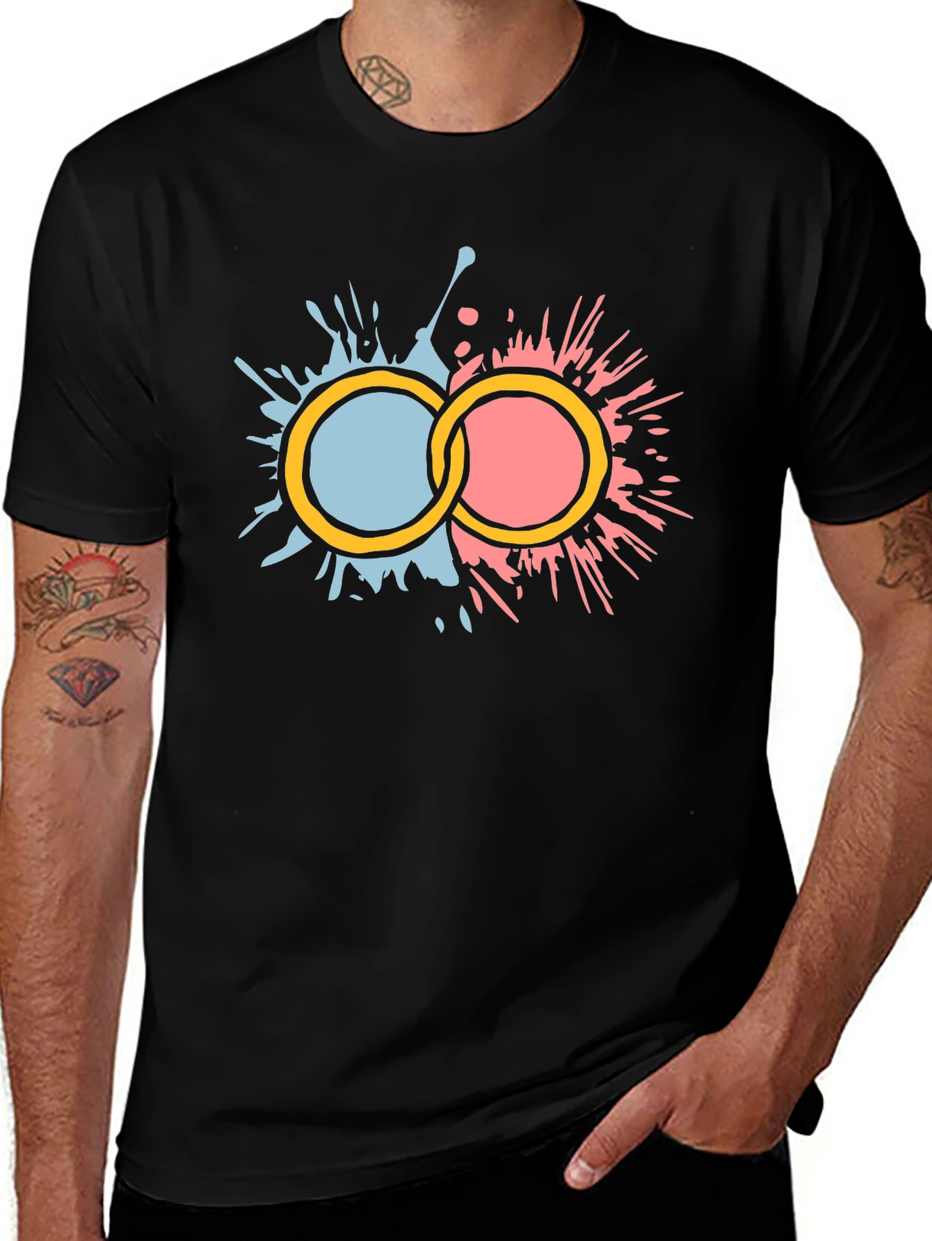 Gender Reveal T-Shirt with Rings