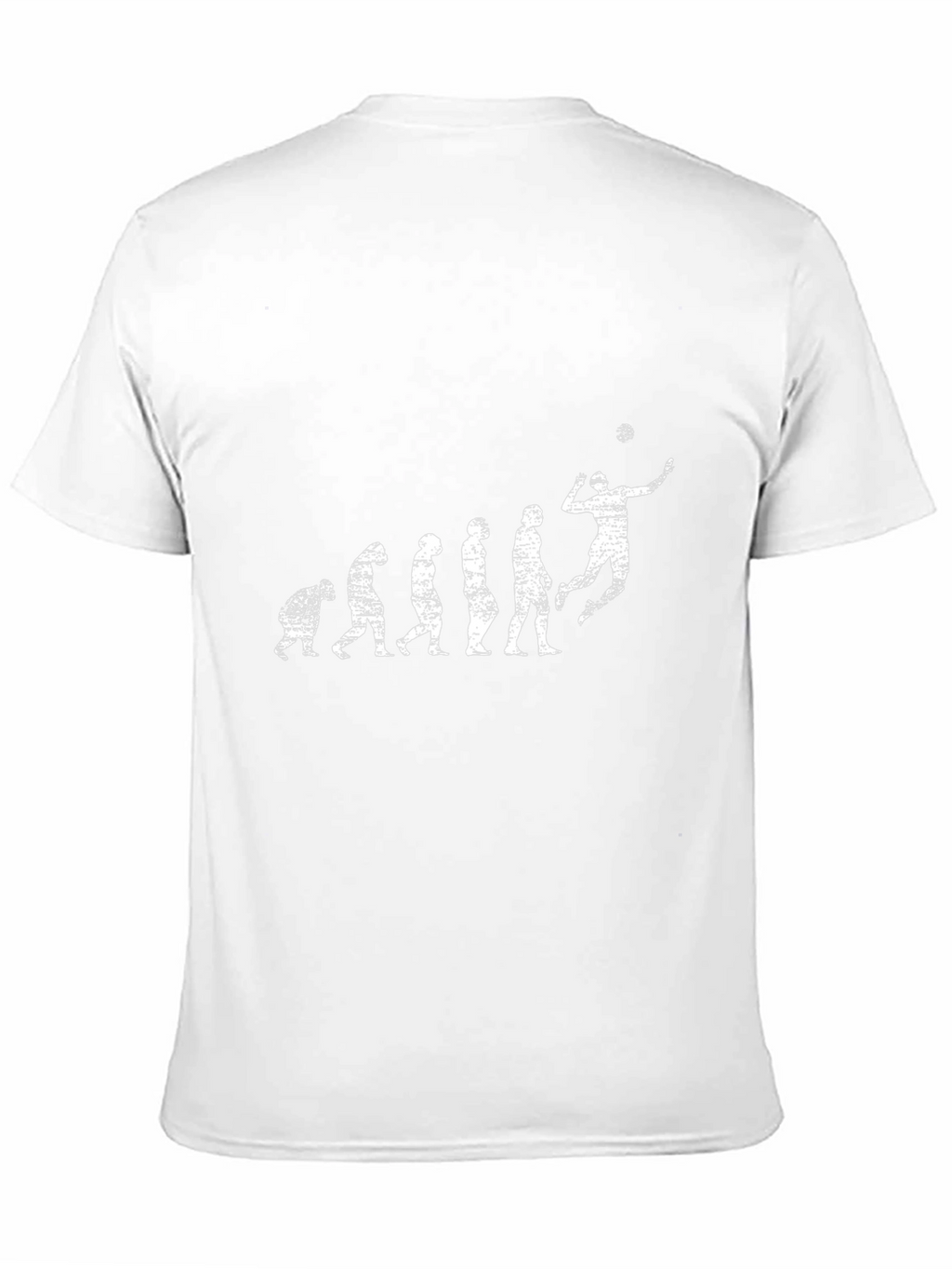 Evolution of Volleyball T-Shirt - Black Graphic Tee