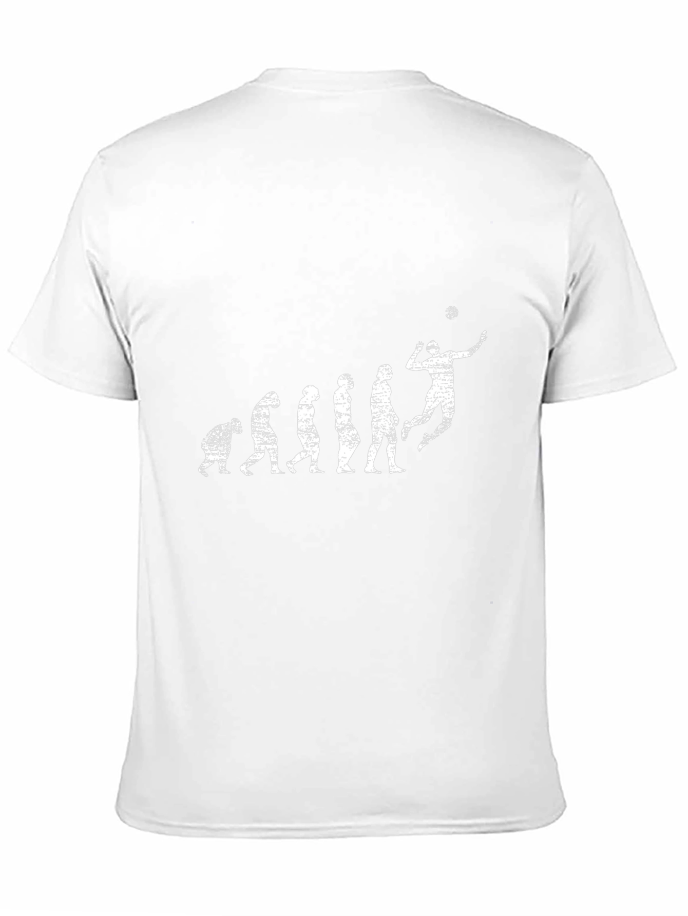 Evolution of Volleyball T-Shirt - Black Graphic Tee