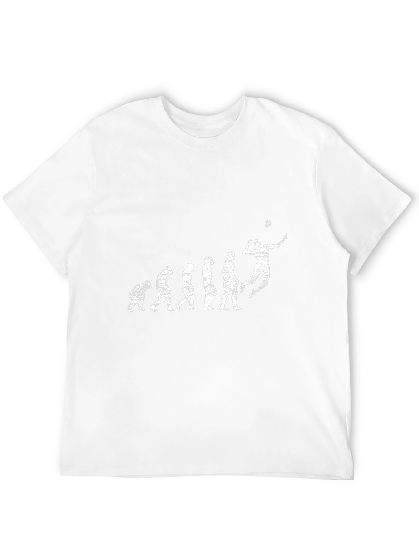Evolution of Volleyball T-Shirt - Black Graphic Tee