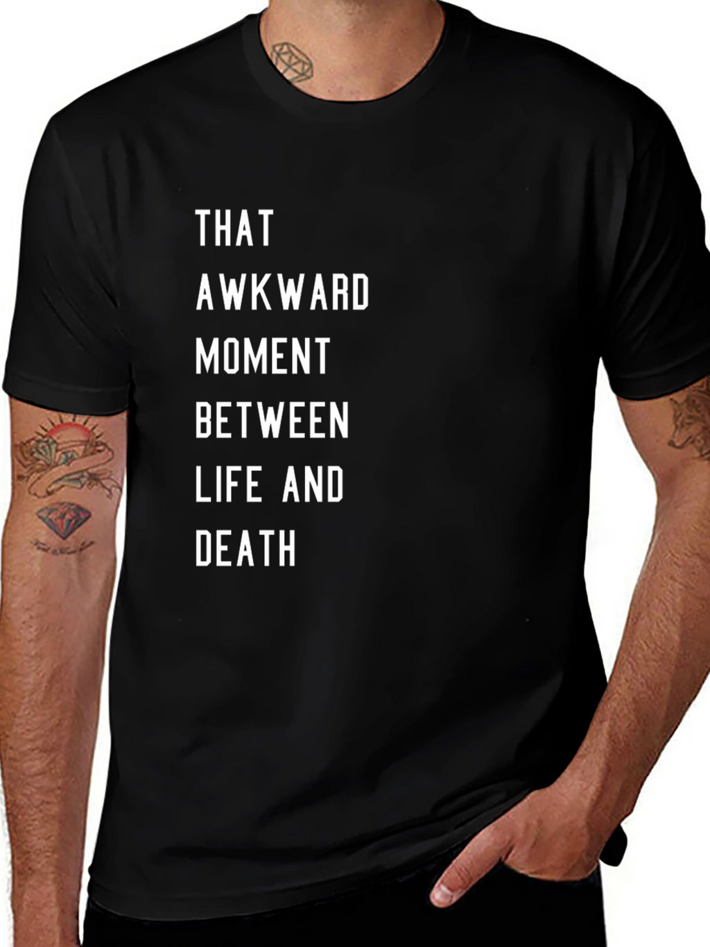 Awkward Moment T-Shirt: Life & Death Graphic Tee