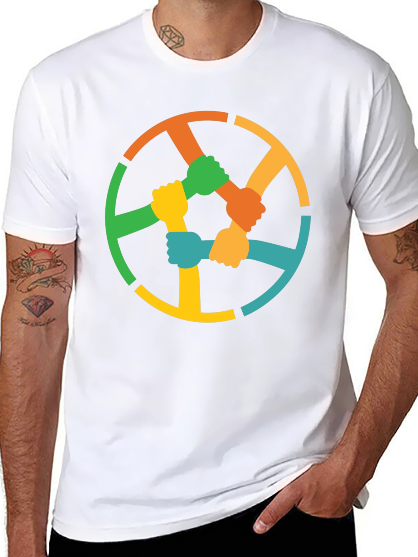 Unity Circle Black T-Shirt