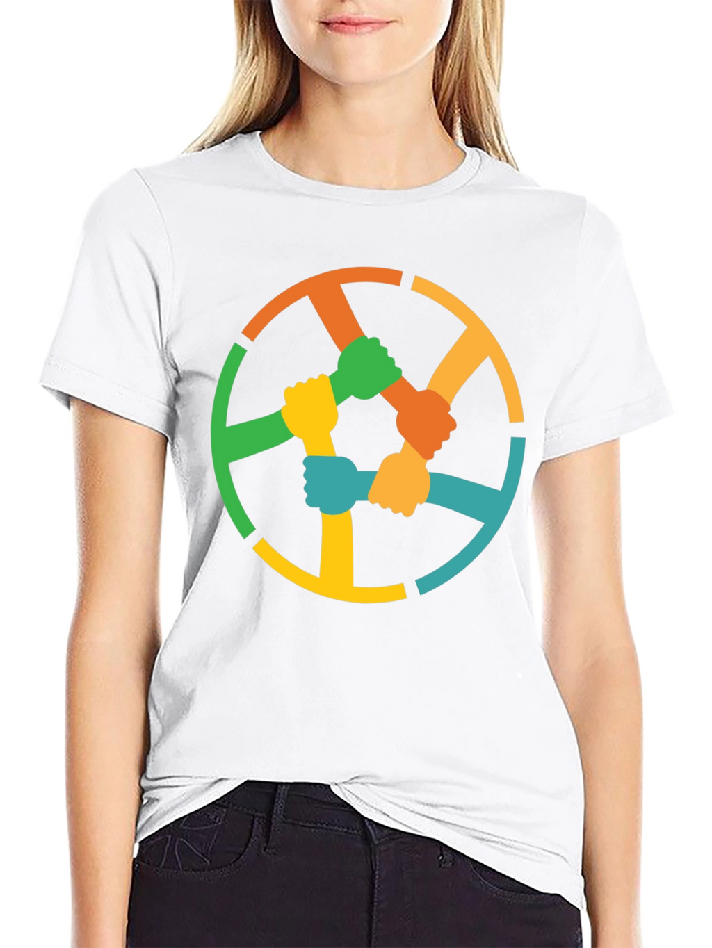 Unity Circle Black T-Shirt