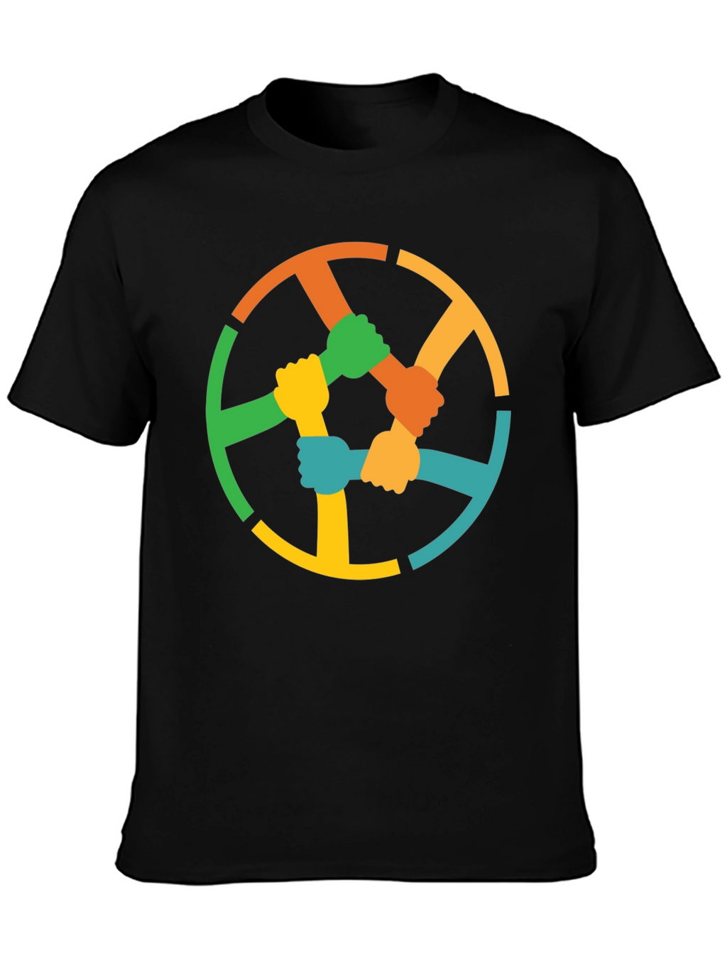 Unity Circle Black T-Shirt