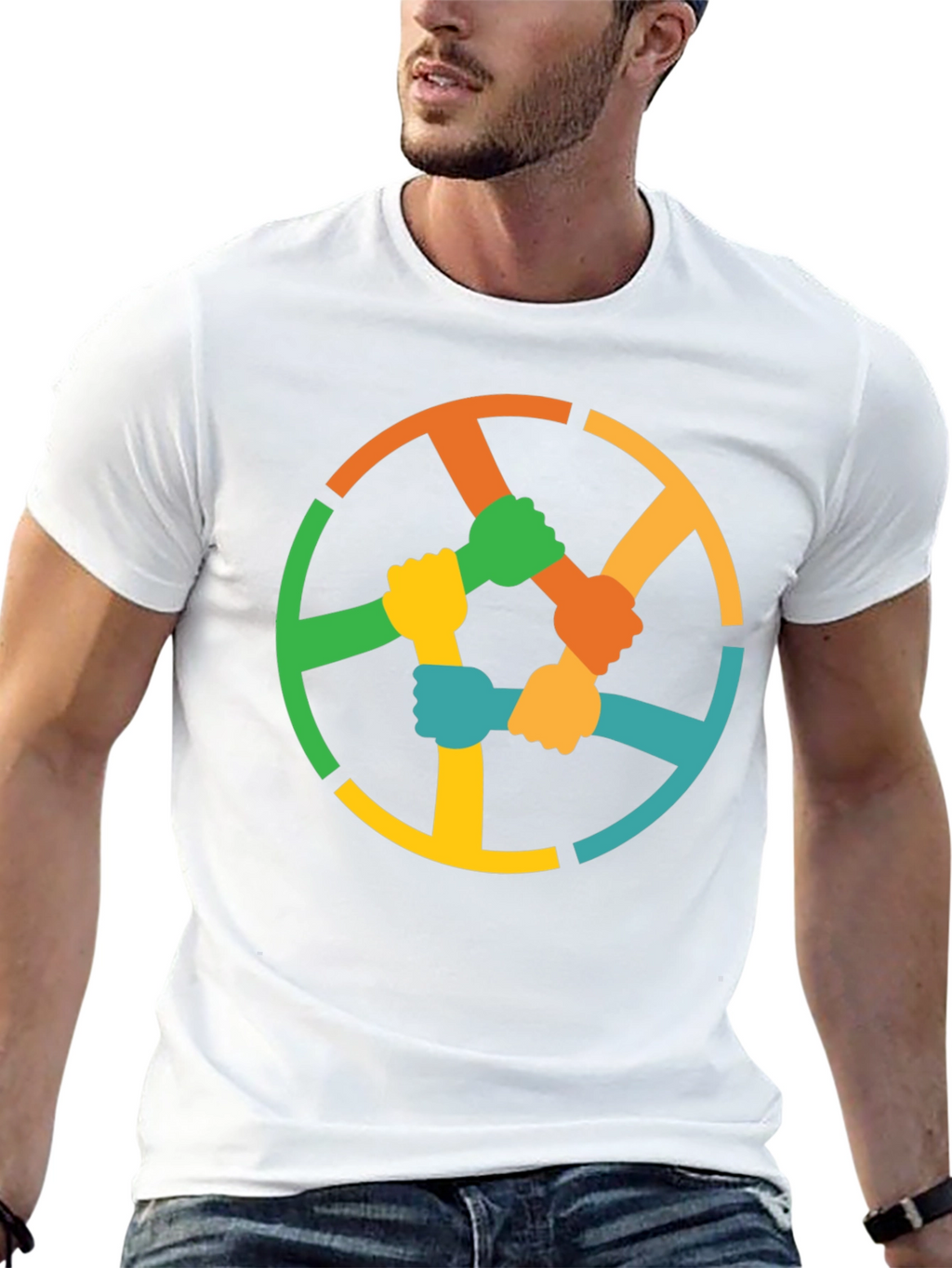 Unity Circle Black T-Shirt