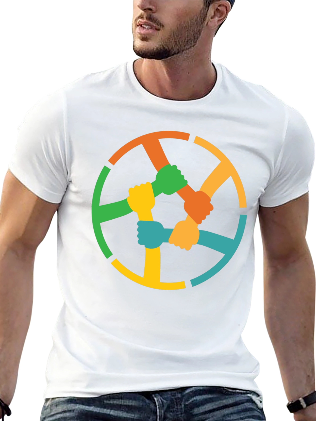 Unity Circle Black T-Shirt
